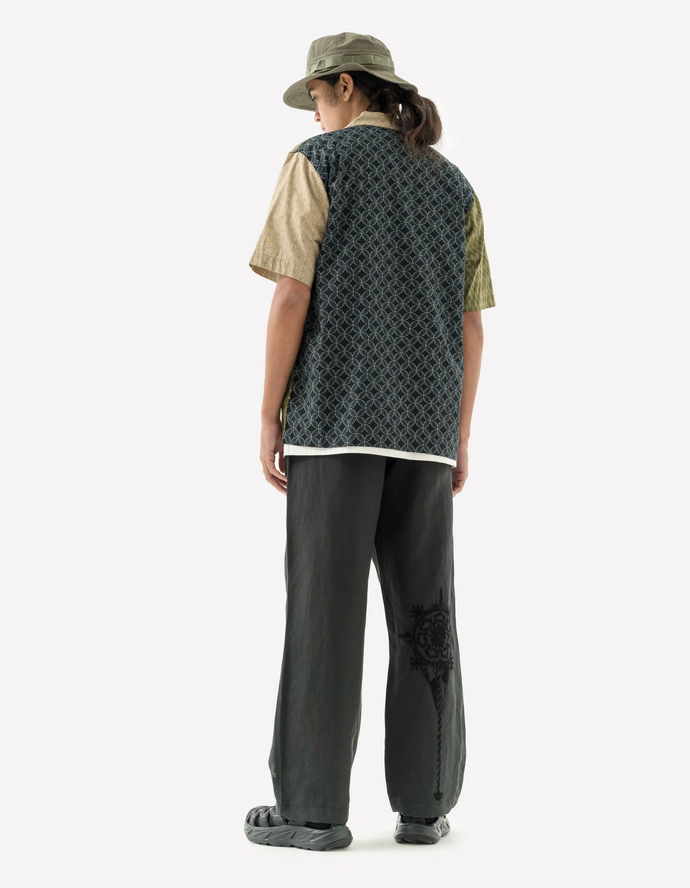5240 Thar Desert Hemp Track Pants Black