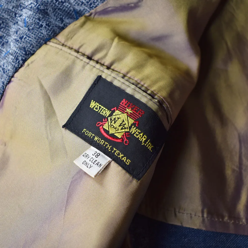70's　NIVER WESTERN WEAR ウエスタン テーラードジャケット　230411