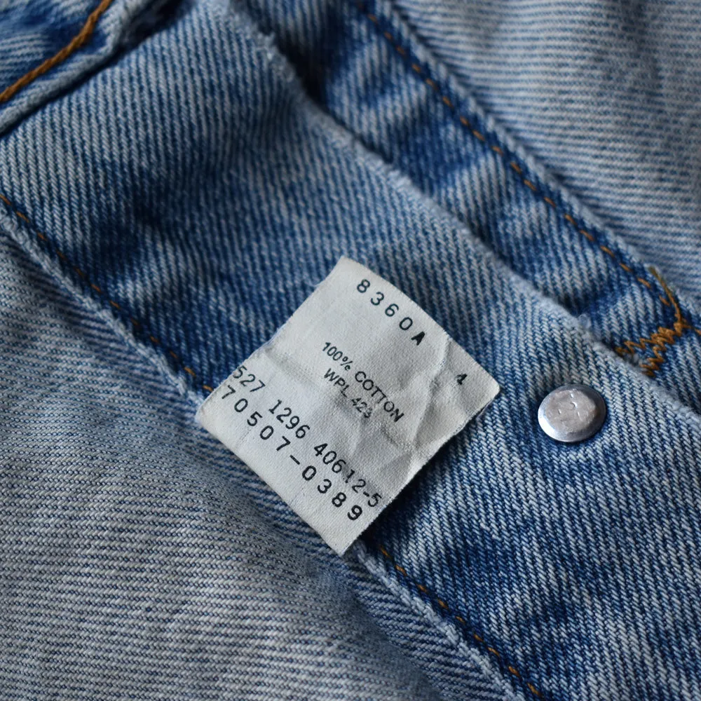 90's　Levi's/リーバイス 70507-0389 デニムジャケット　USA製　230503