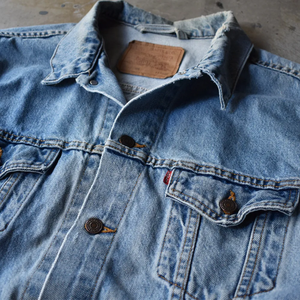 90's　Levi's/リーバイス 70507-0389 デニムジャケット　USA製　230503