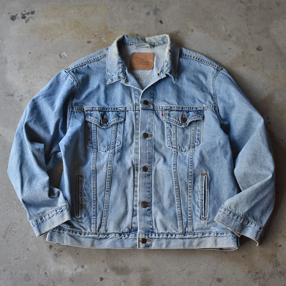 90's　Levi's/リーバイス 70507-0389 デニムジャケット　USA製　230503