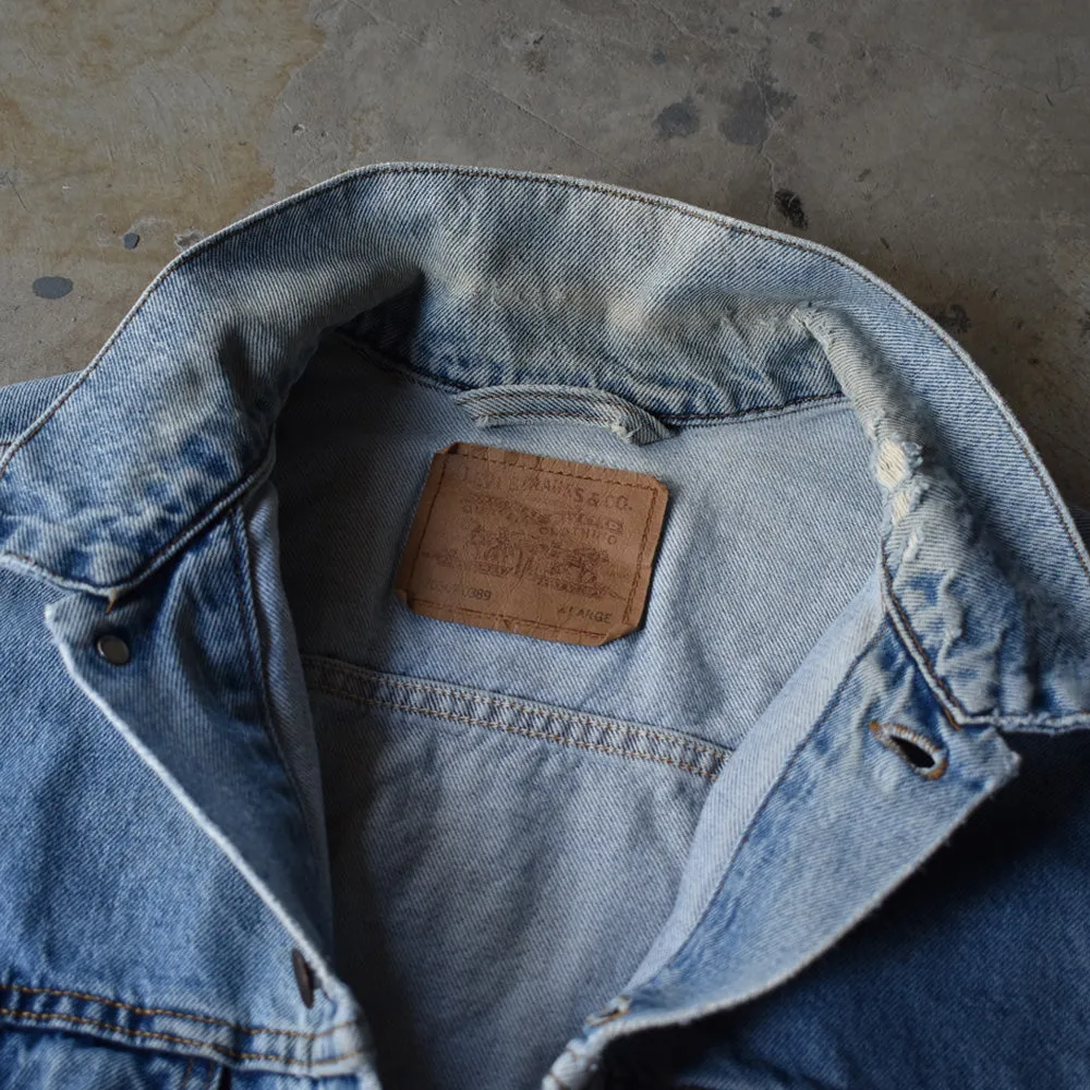90's　Levi's/リーバイス 70507-0389 デニムジャケット　USA製　230503
