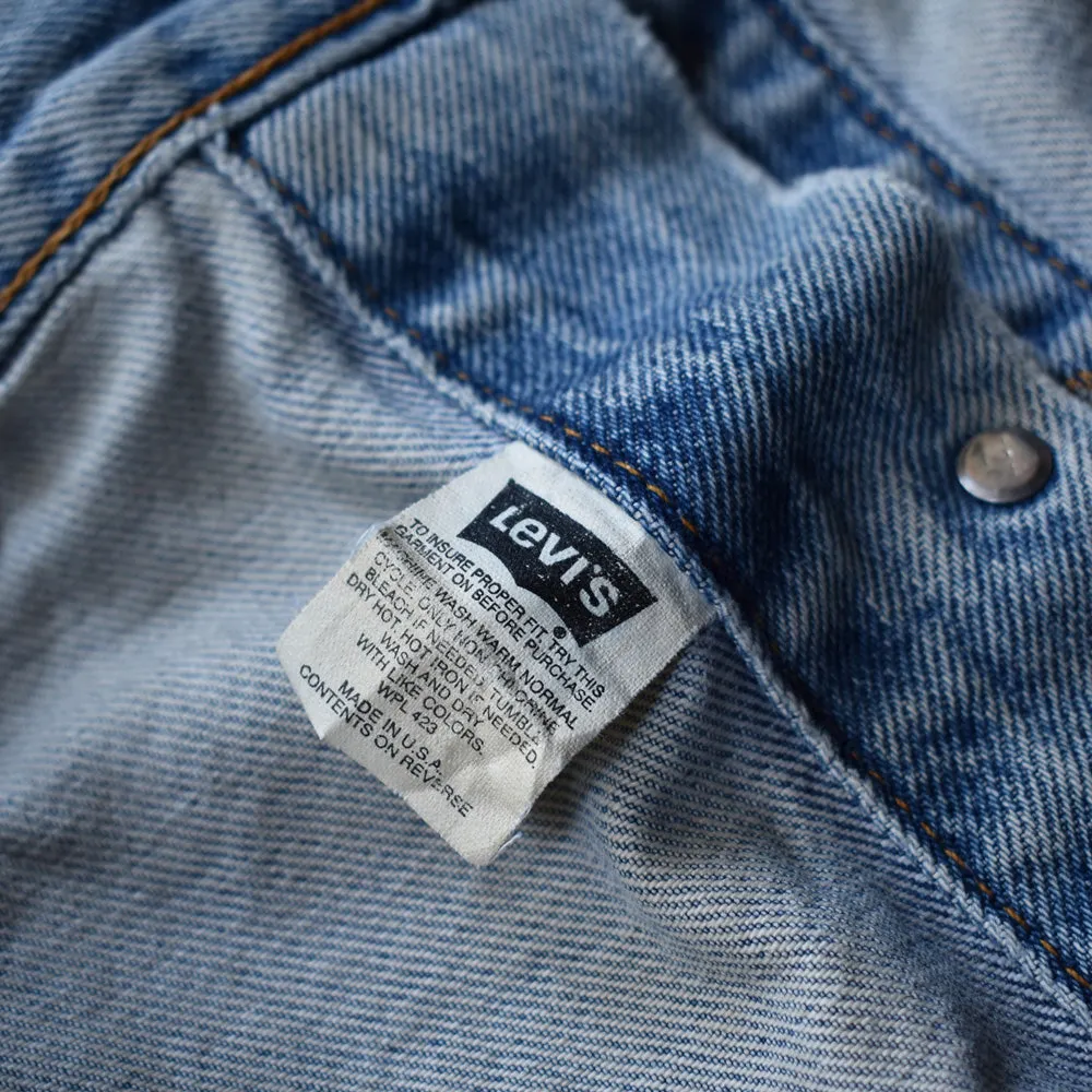 90's　Levi's/リーバイス 70507-0389 デニムジャケット　USA製　230503