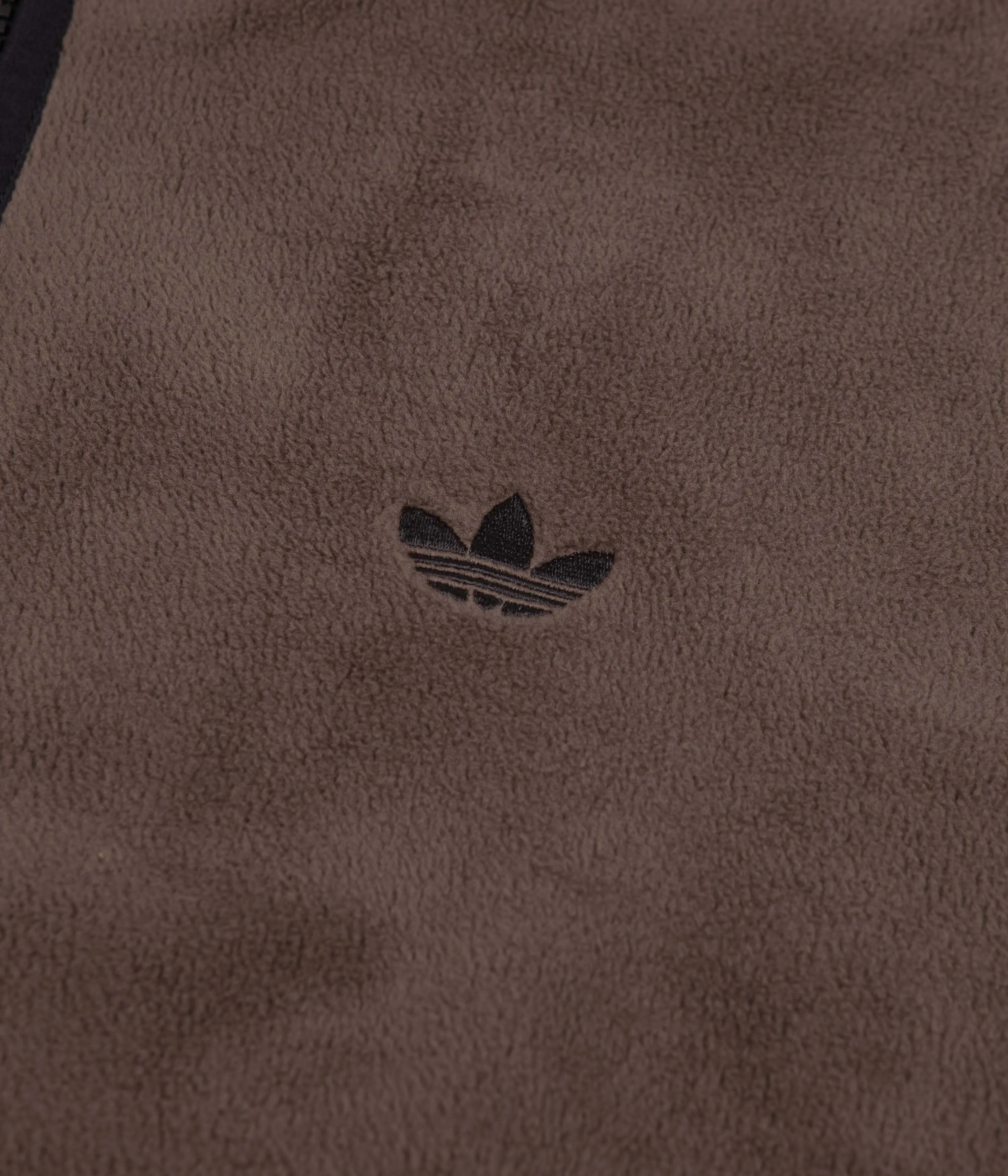 Adidas Sherpa Fleece - Brown / Black