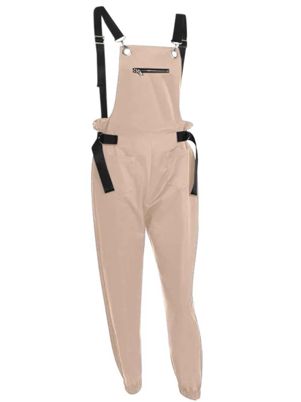 Adjustable Straps Backless Jumpsuit