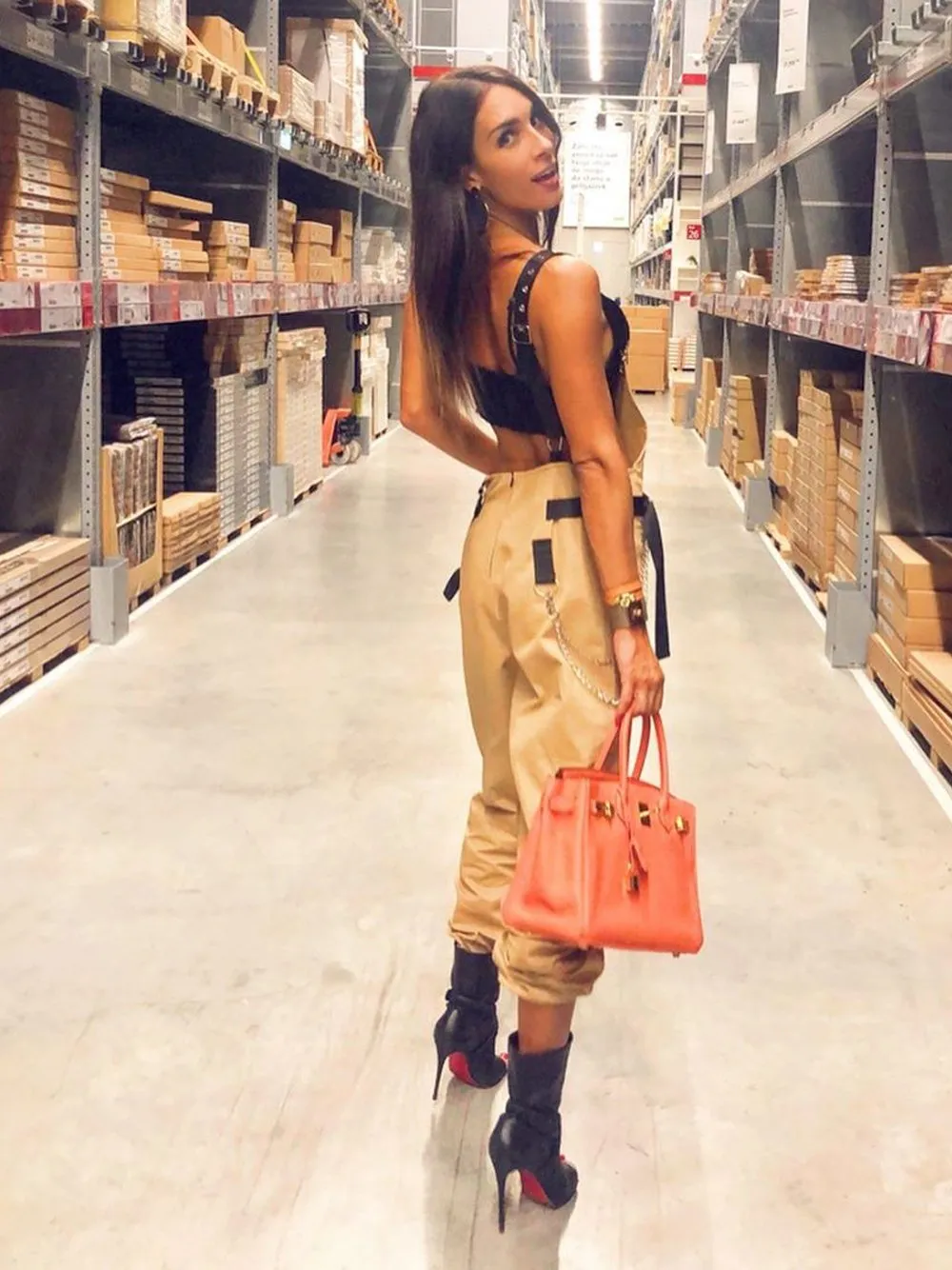 Adjustable Straps Backless Jumpsuit