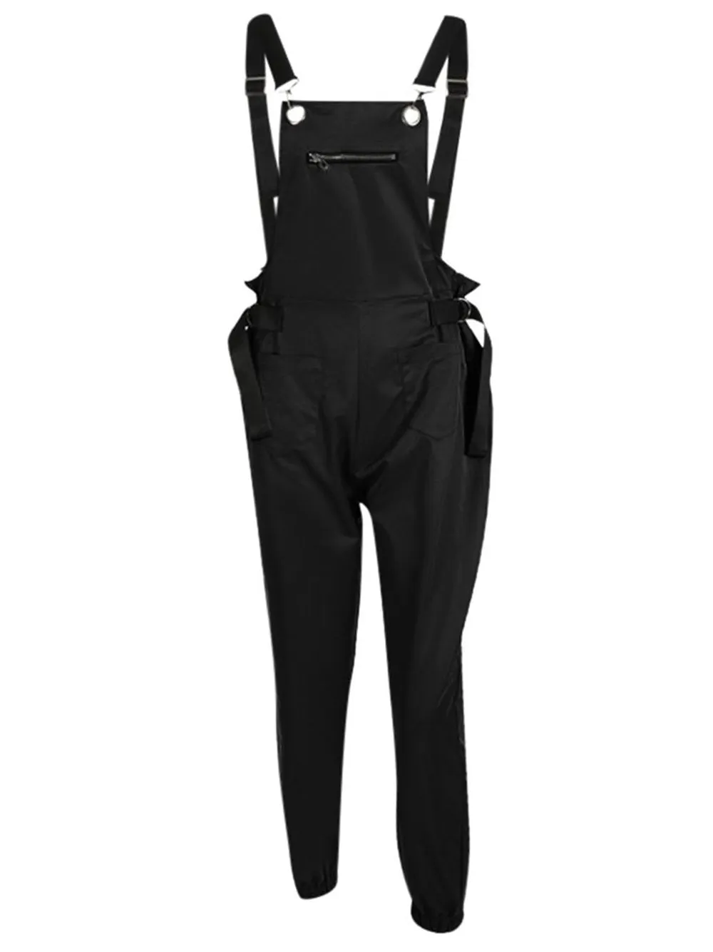 Adjustable Straps Backless Jumpsuit