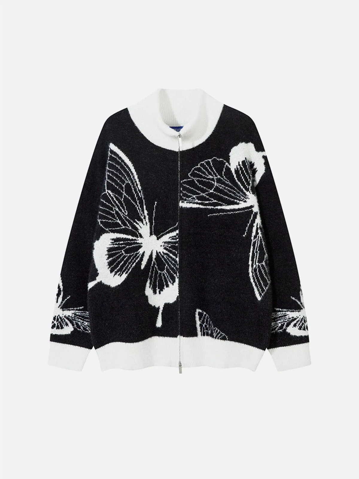 Aelfric Eden Color Blocking Butterfly Cardigan