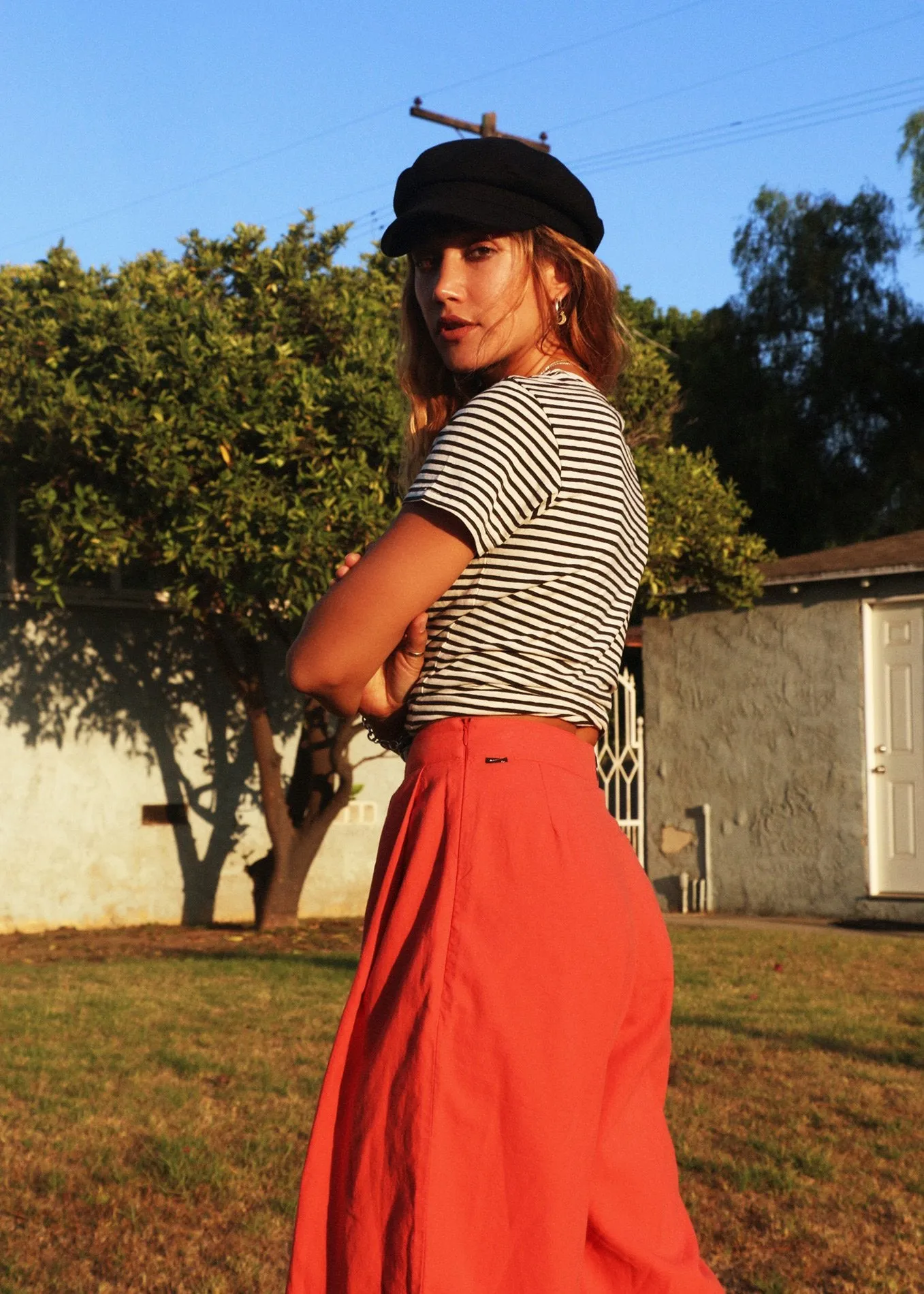 Afends Womens Beat - Hemp Standard Fit Tee