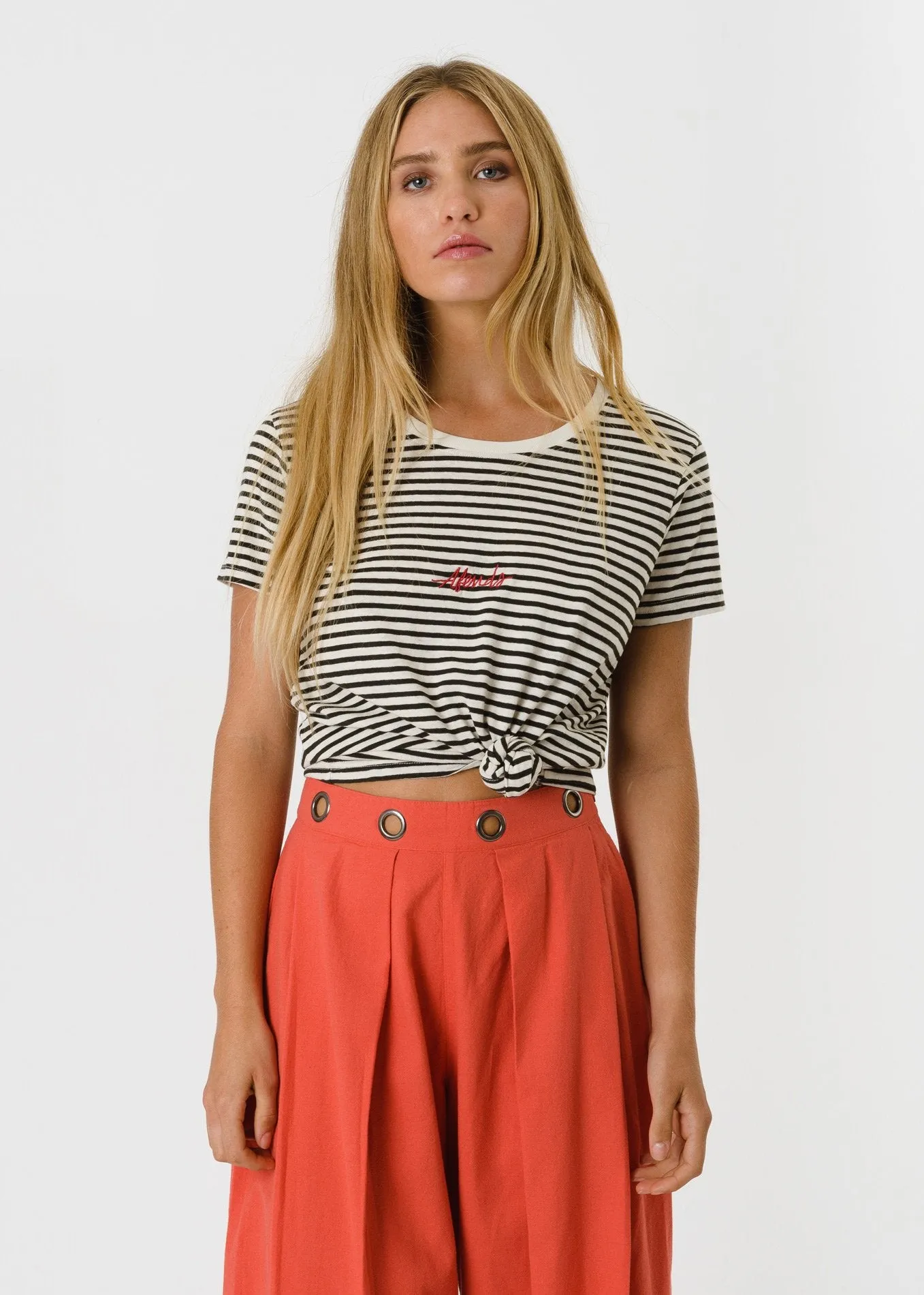 Afends Womens Beat - Hemp Standard Fit Tee