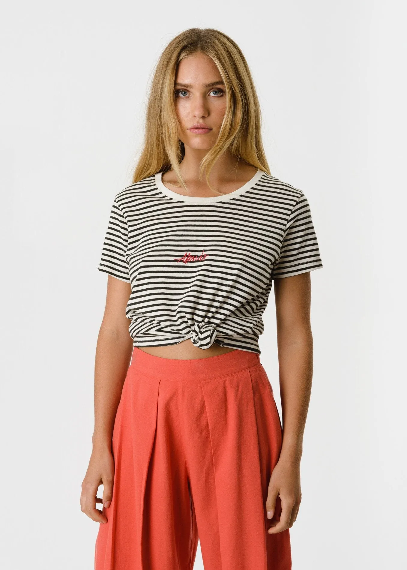 Afends Womens Beat - Hemp Standard Fit Tee