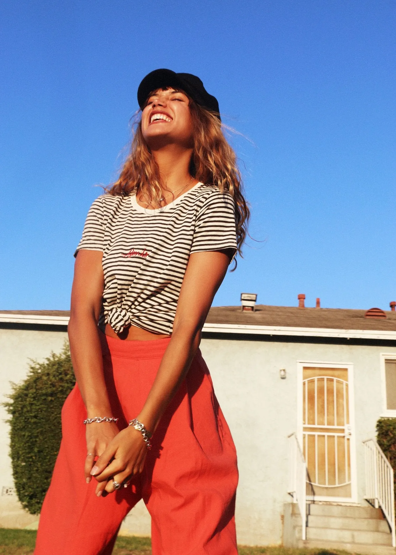 Afends Womens Beat - Hemp Standard Fit Tee