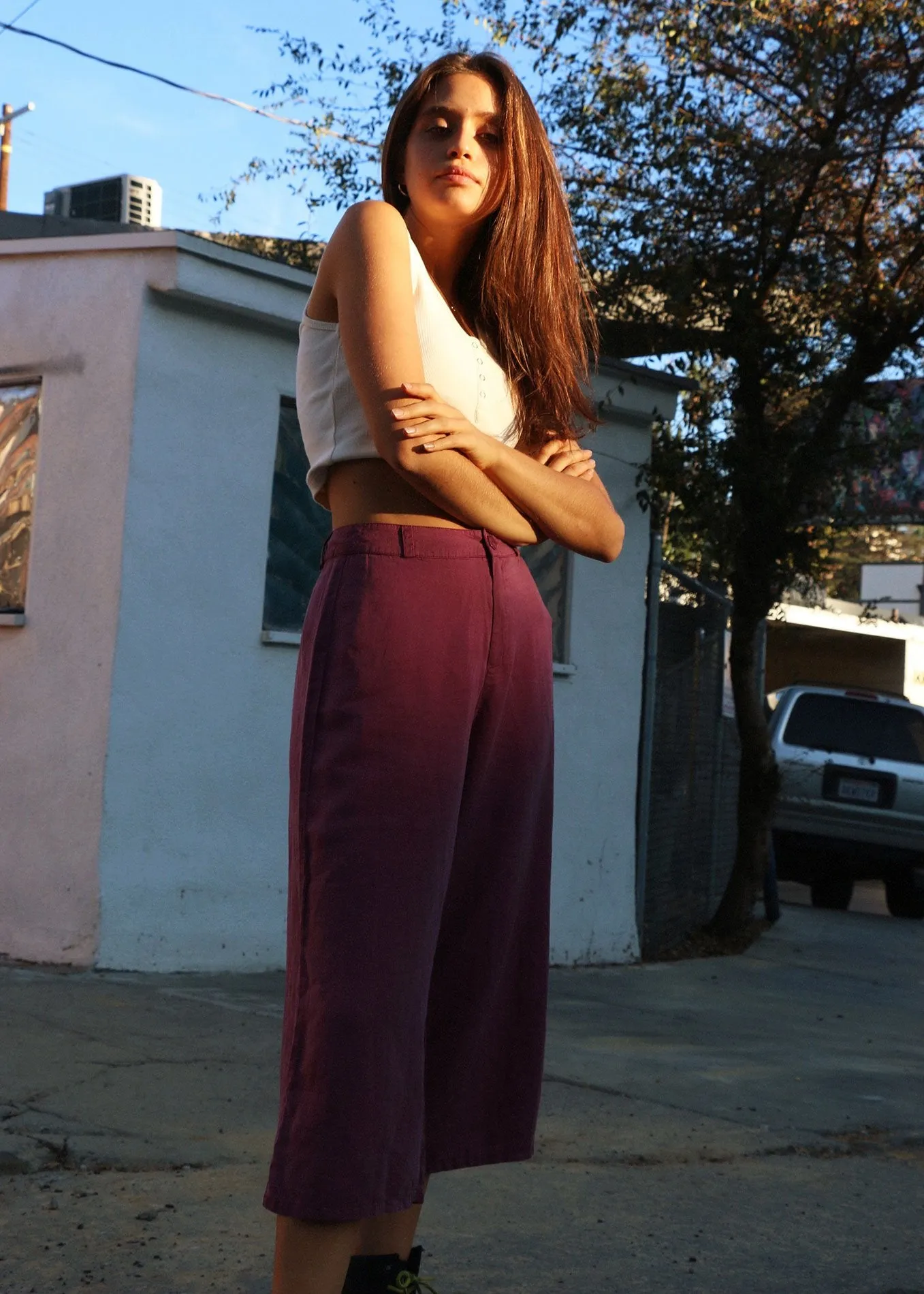 Afends Womens Dana - Silk Hemp Pant