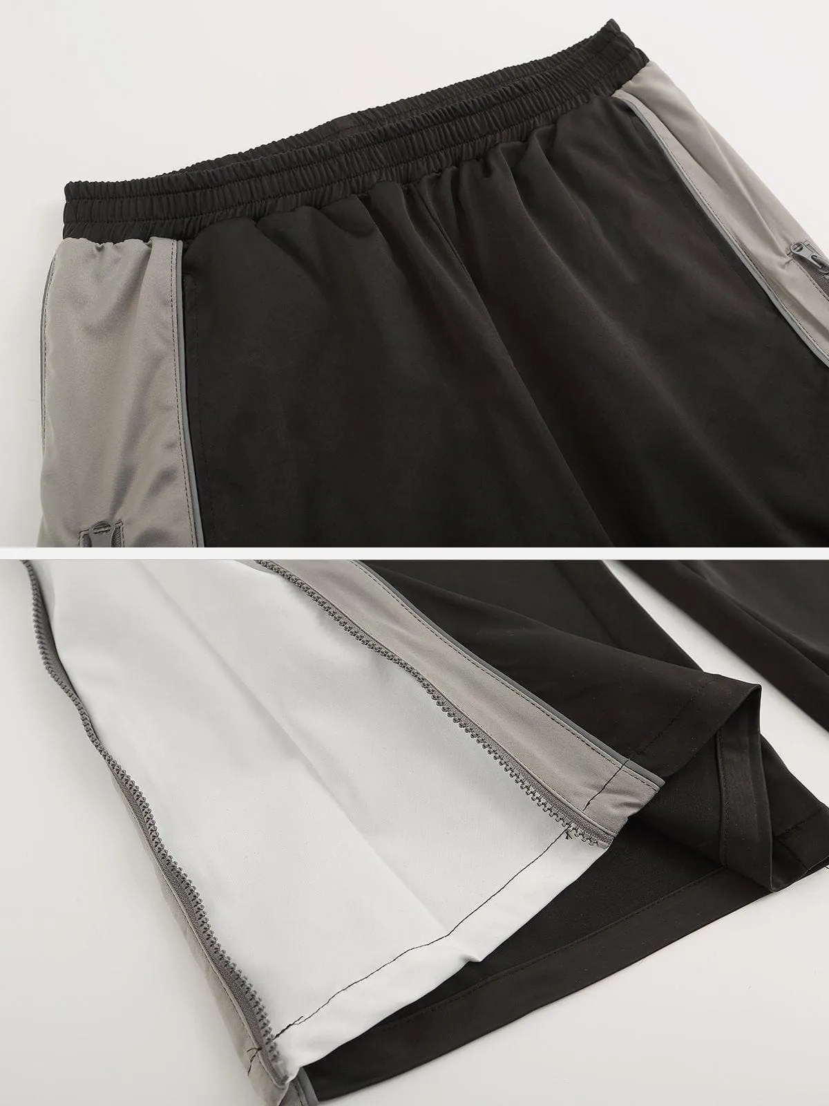 AlanBalen® - Color Panel Zip UP Pants