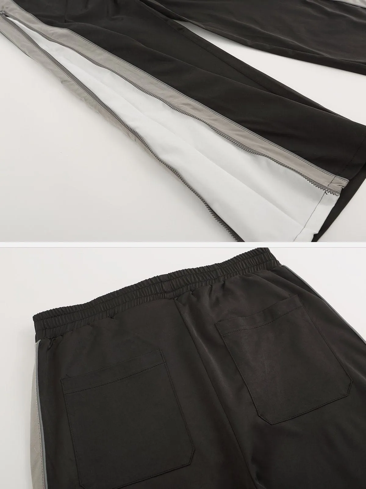 AlanBalen® - Color Panel Zip UP Pants