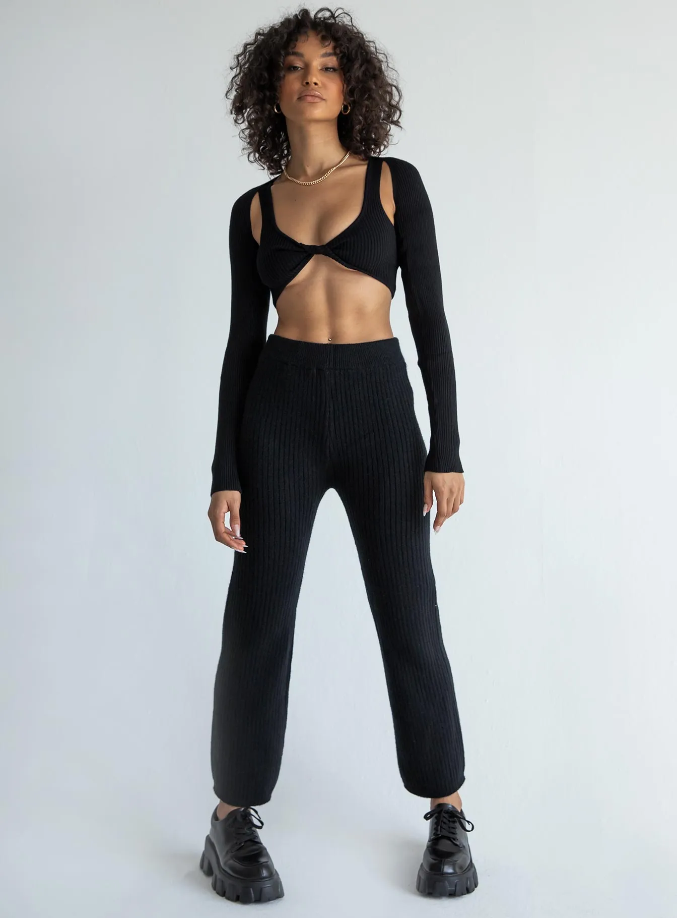 Alma Pants Black