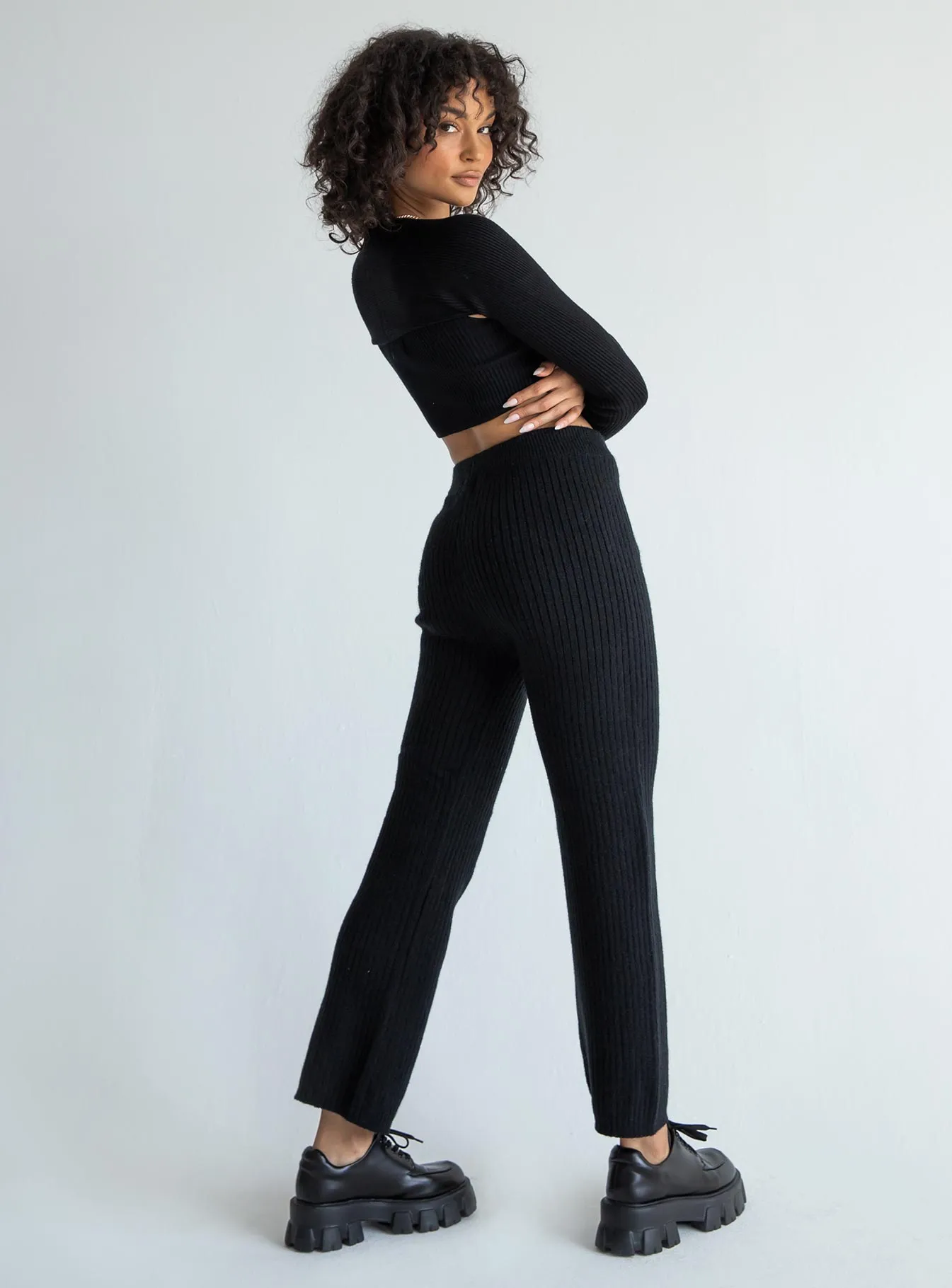 Alma Pants Black