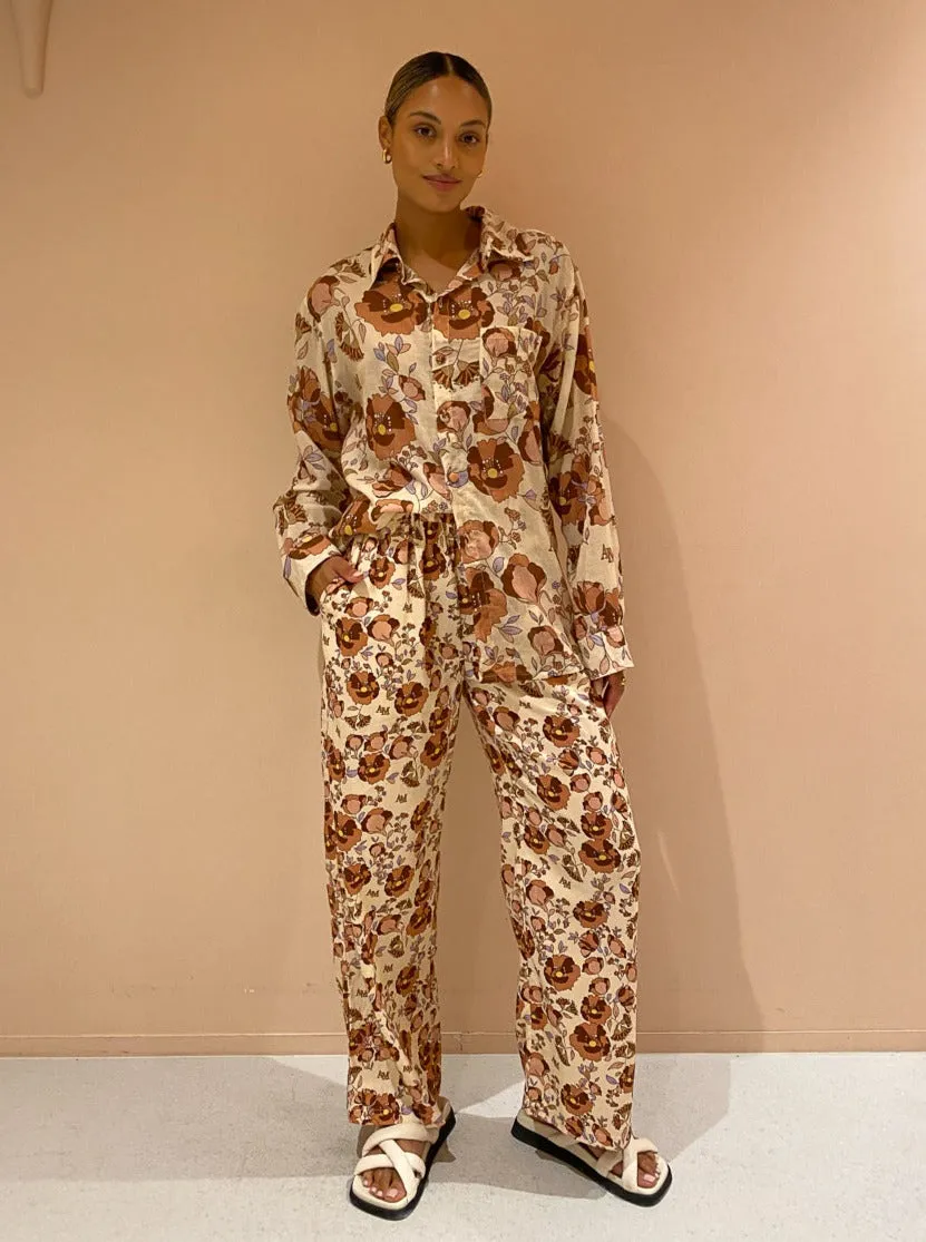 Ambra Maddalena Tabitha Pant in Floral Blush