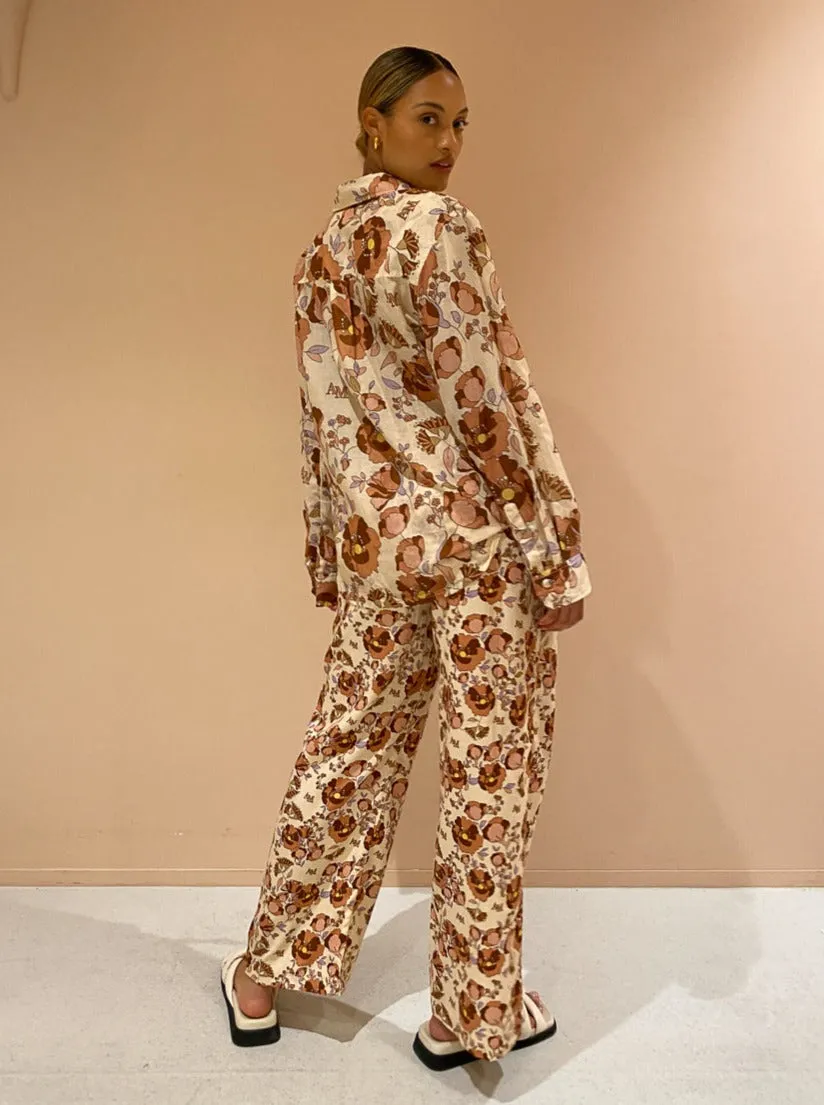 Ambra Maddalena Tabitha Pant in Floral Blush