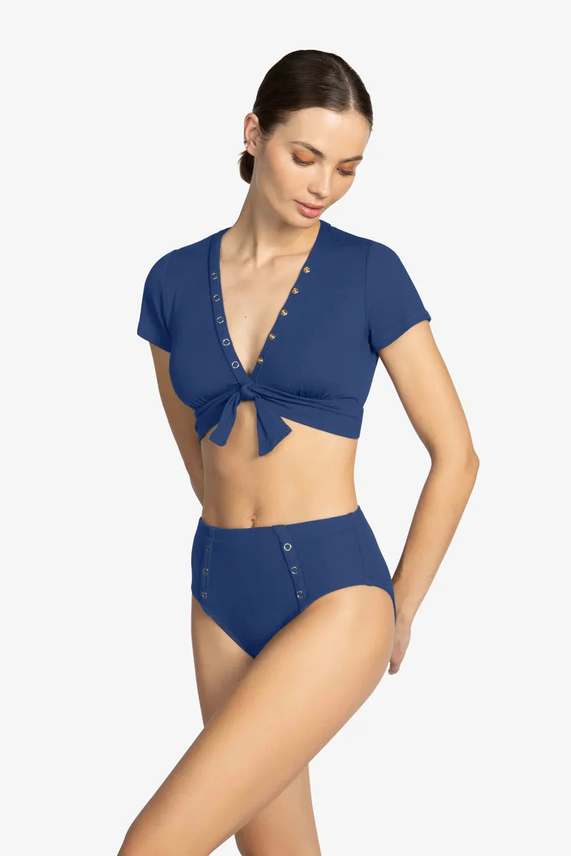 AMY HIGH WAIST BIKINI BOTTOM (FINAL SALE)