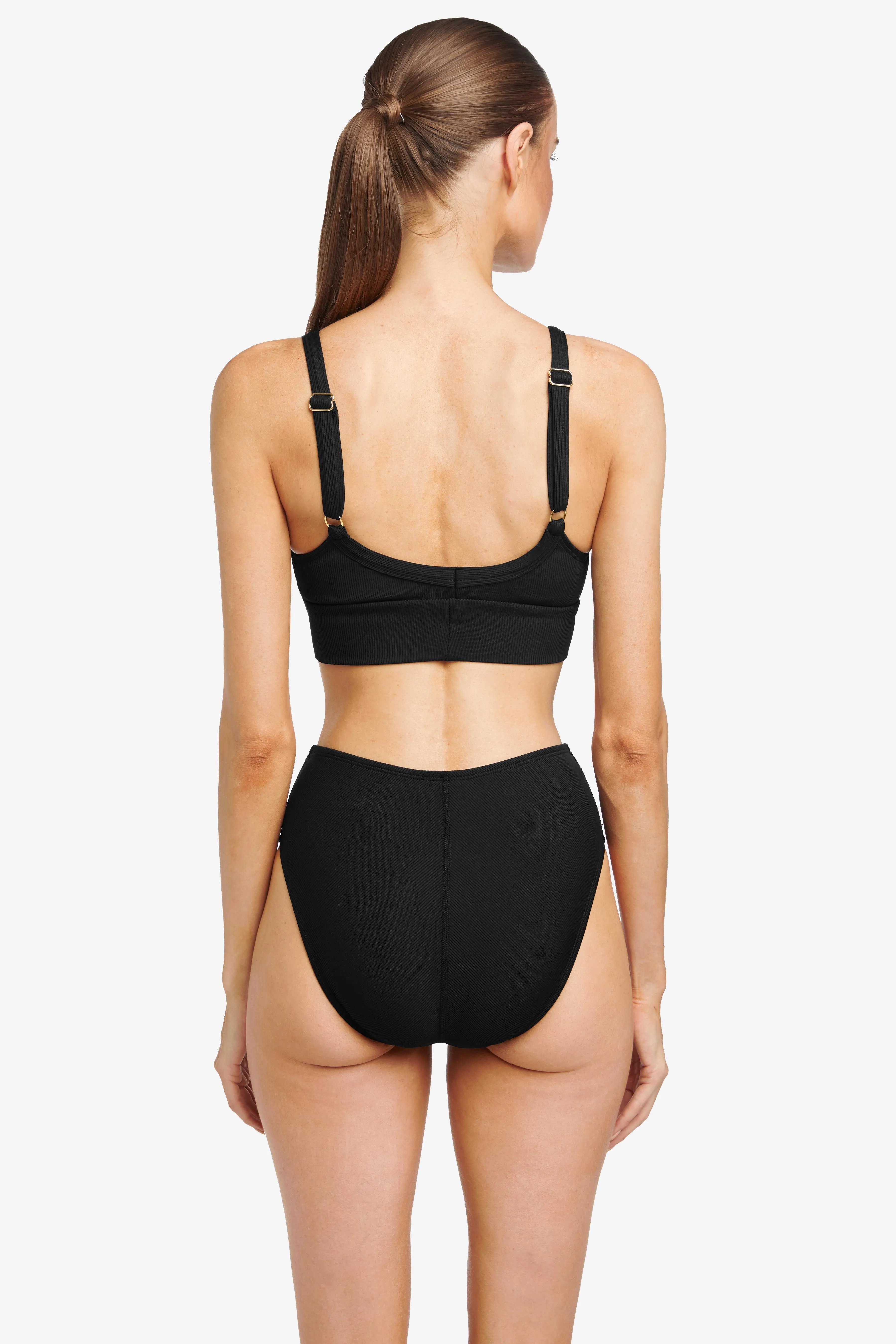 AMY HIGH WAIST BIKINI BOTTOM (FINAL SALE)