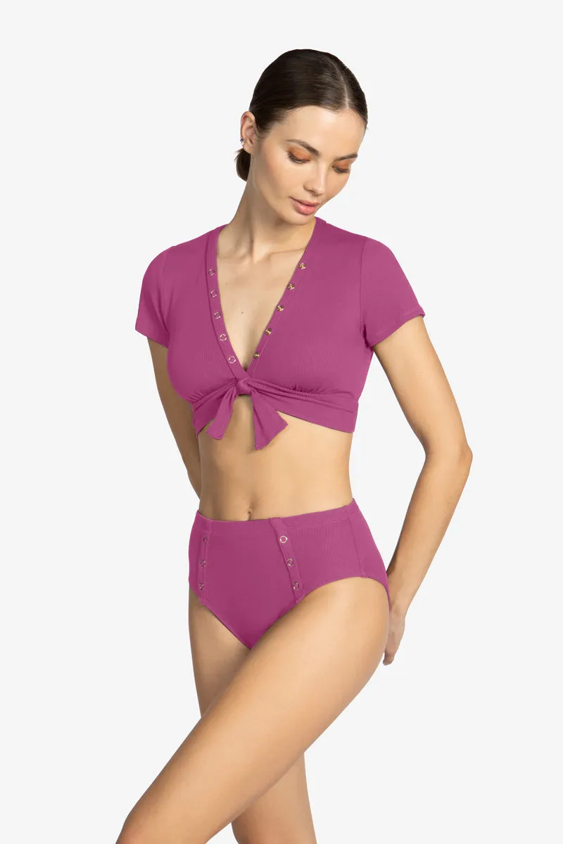 AMY HIGH WAIST BIKINI BOTTOM (FINAL SALE)