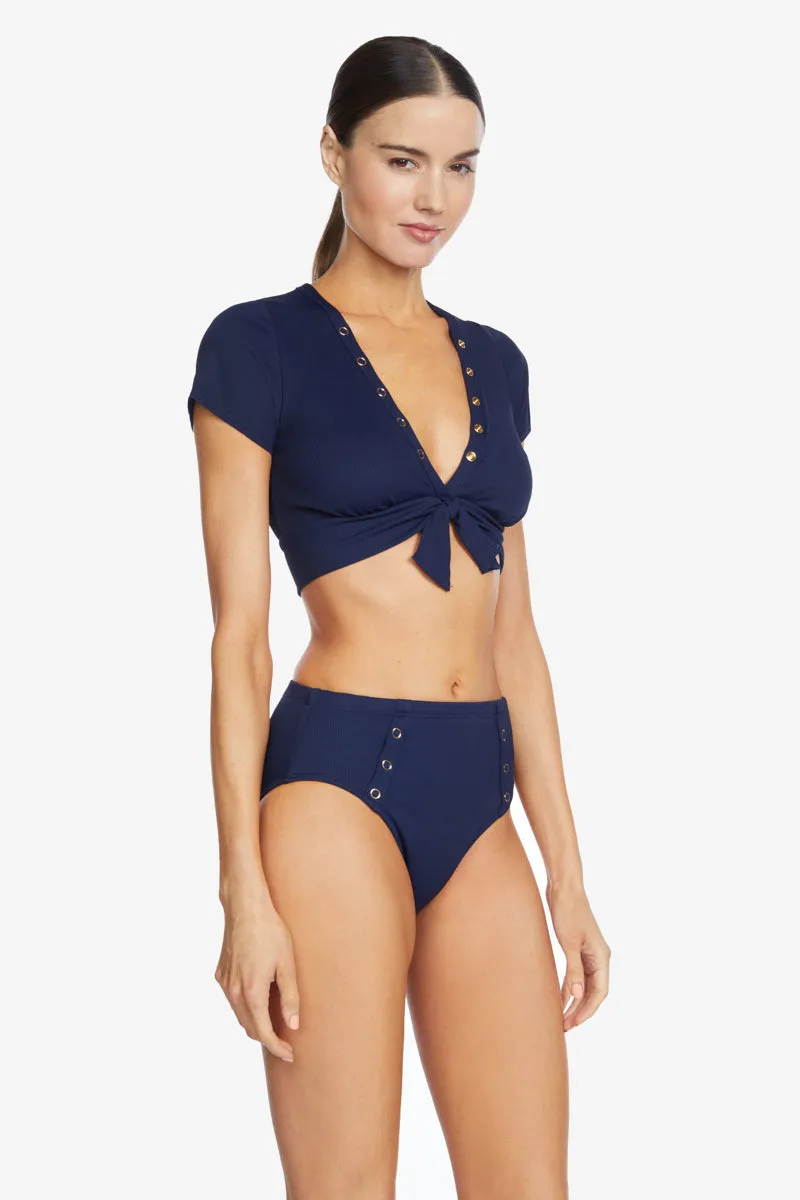 AMY HIGH WAIST BIKINI BOTTOM (FINAL SALE)