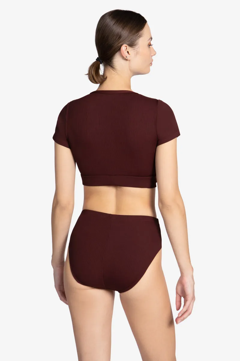 AMY HIGH WAIST BIKINI BOTTOM (FINAL SALE)
