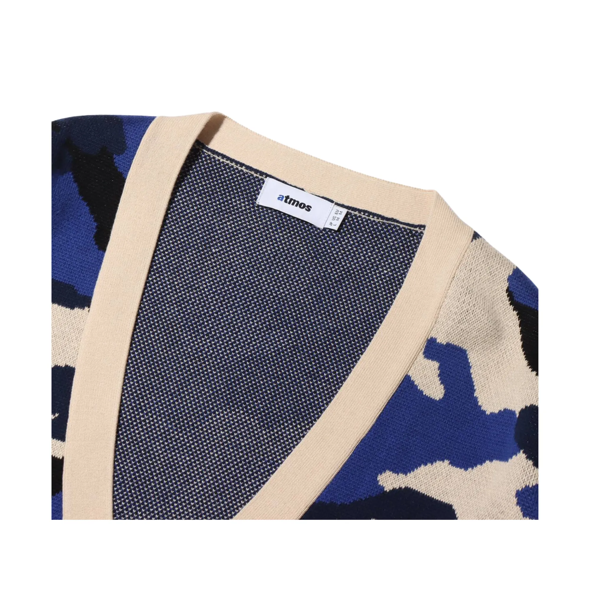 ATMOS CAMOUFLAGE KNIT CARDIGAN