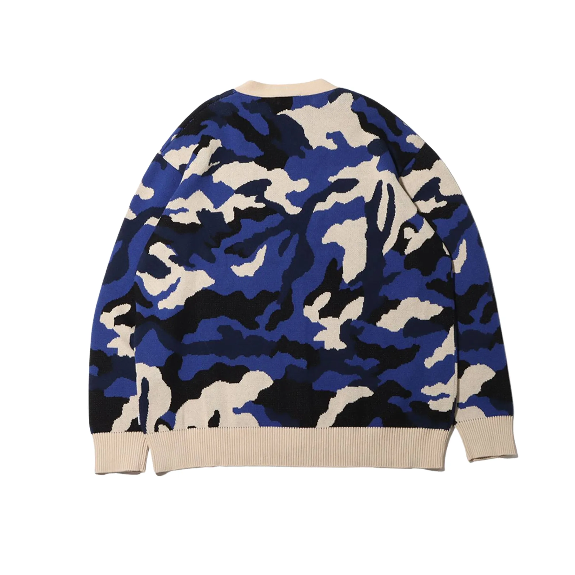 ATMOS CAMOUFLAGE KNIT CARDIGAN