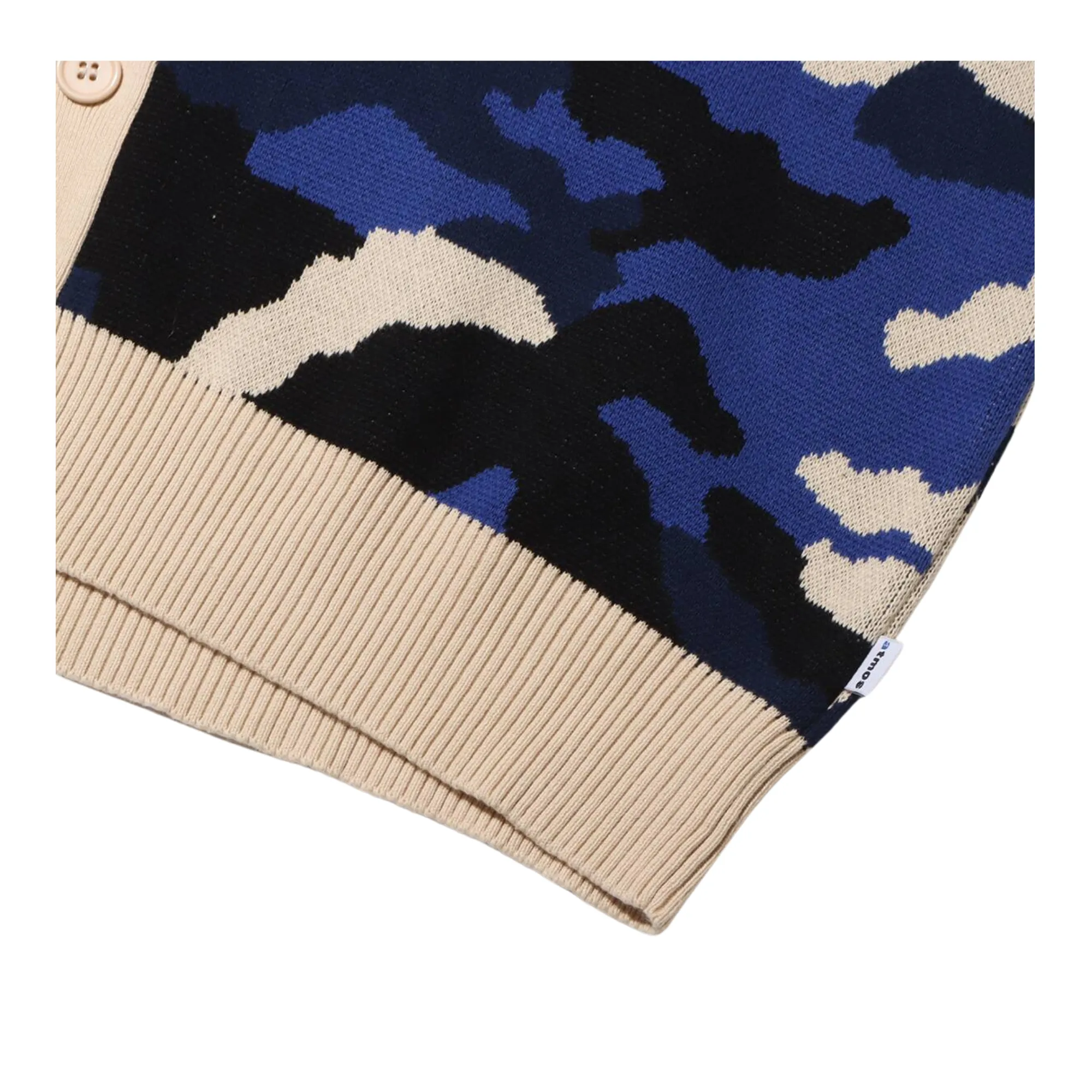 ATMOS CAMOUFLAGE KNIT CARDIGAN