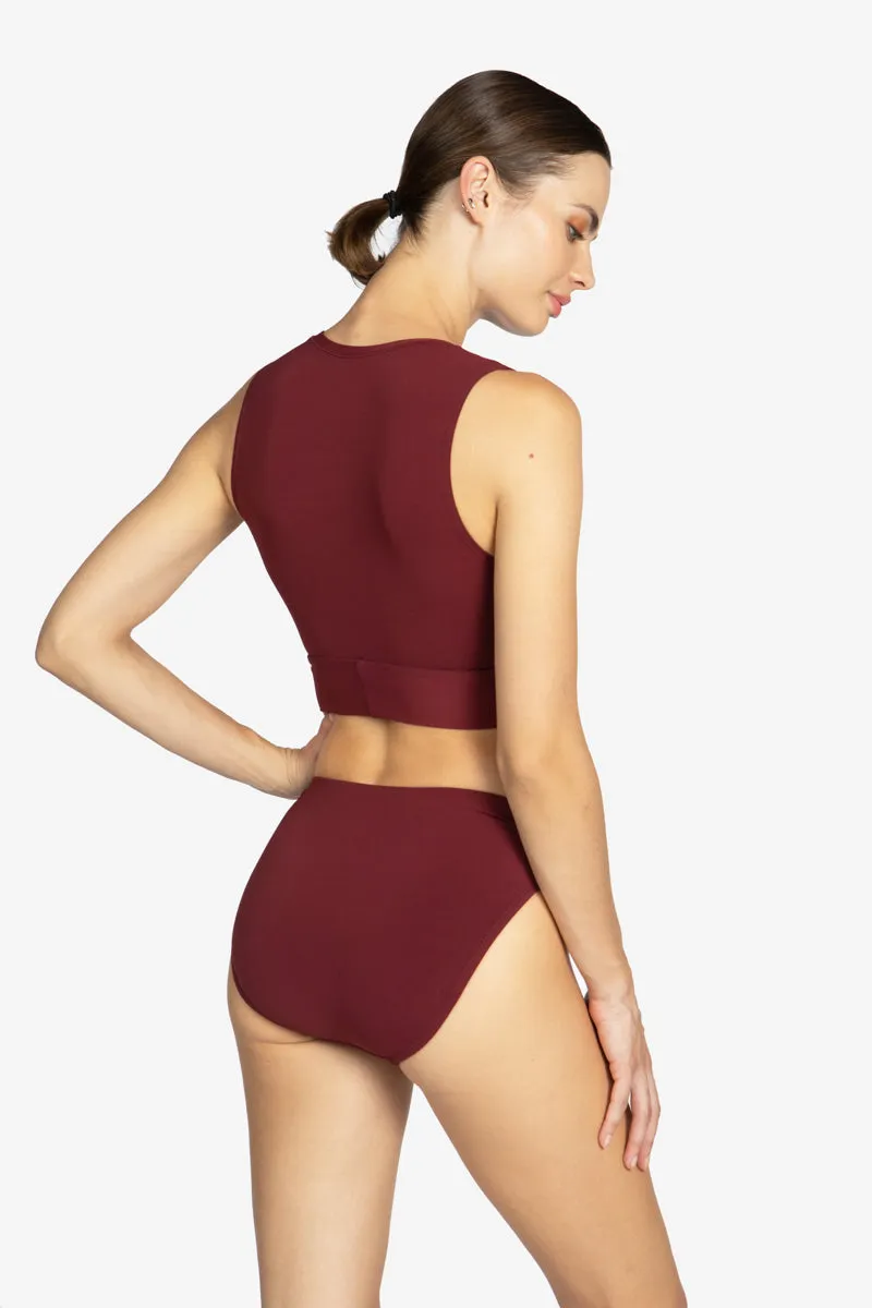 AUBREY HIGH WAIST BIKINI BOTTOM (FINAL SALE)