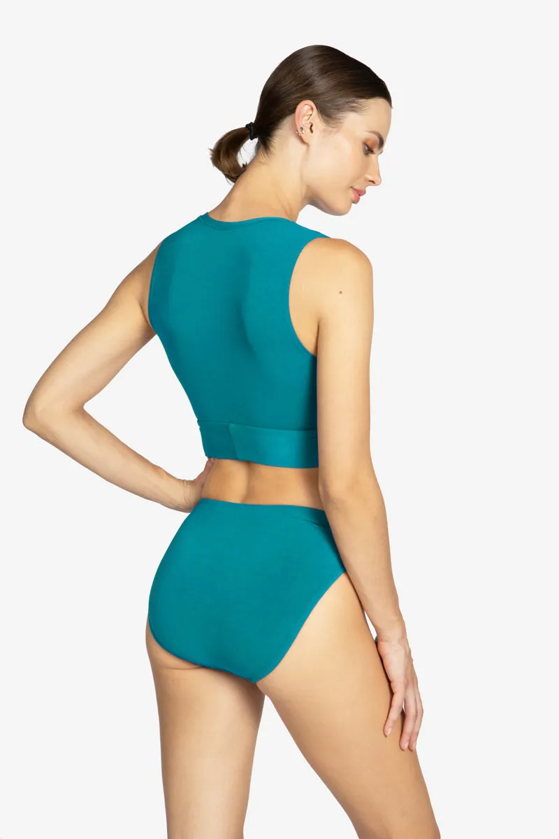 AUBREY HIGH WAIST BIKINI BOTTOM (FINAL SALE)
