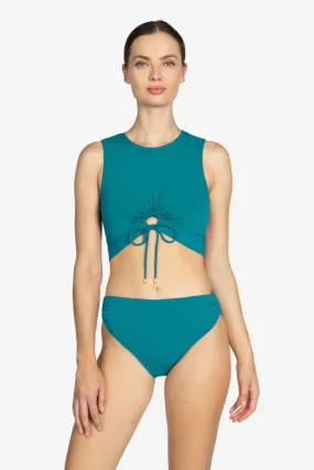 AUBREY HIGH WAIST BIKINI BOTTOM (FINAL SALE)