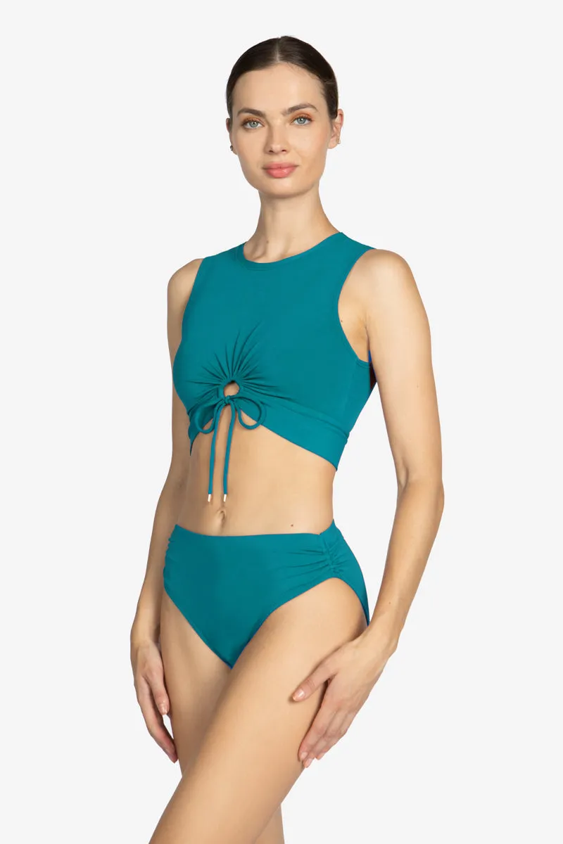 AUBREY HIGH WAIST BIKINI BOTTOM (FINAL SALE)