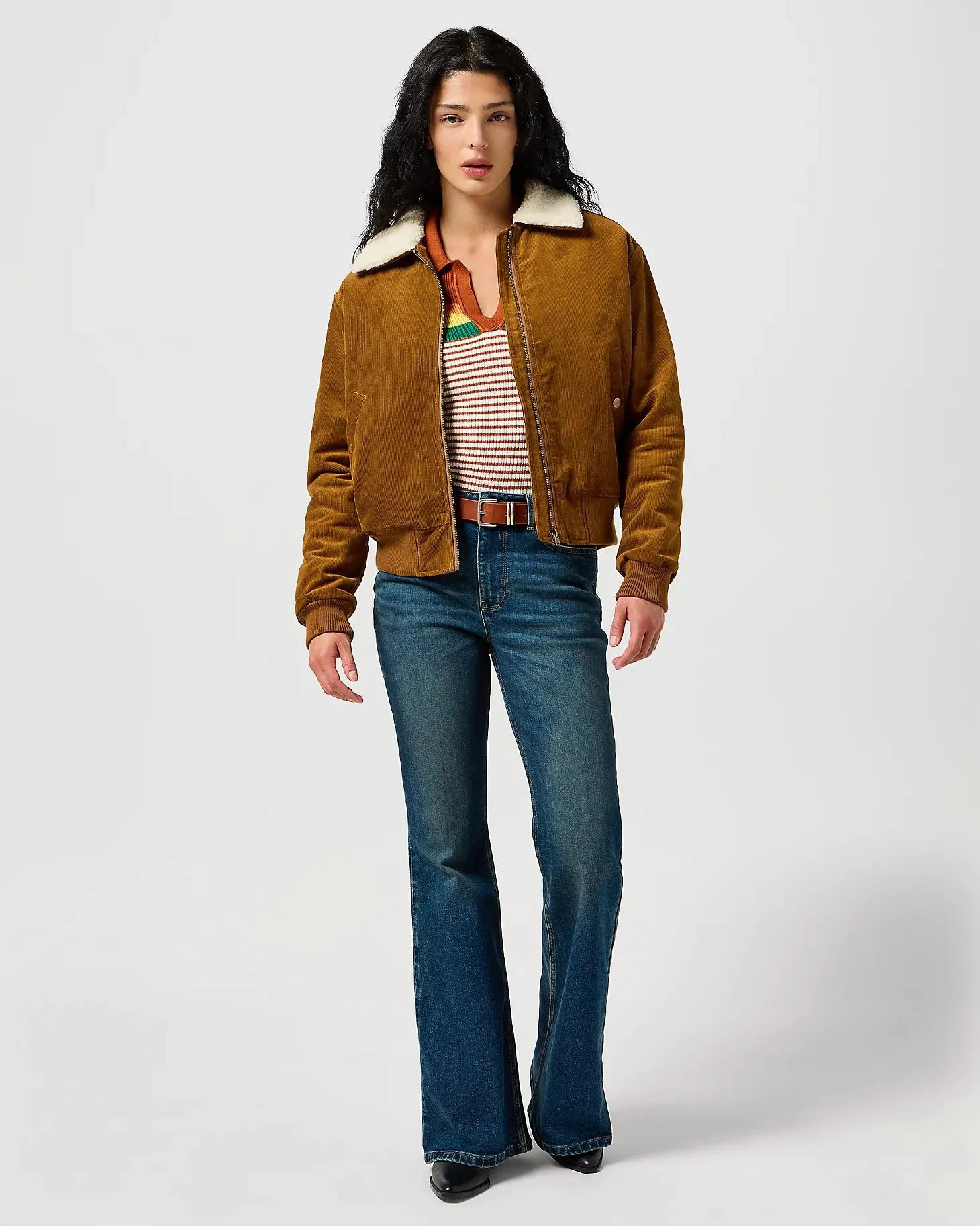 Aviator Jacket in Monks Robe