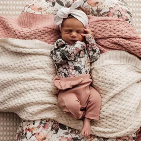 Baby Pant (Rose) - Size 0-3 months (000)