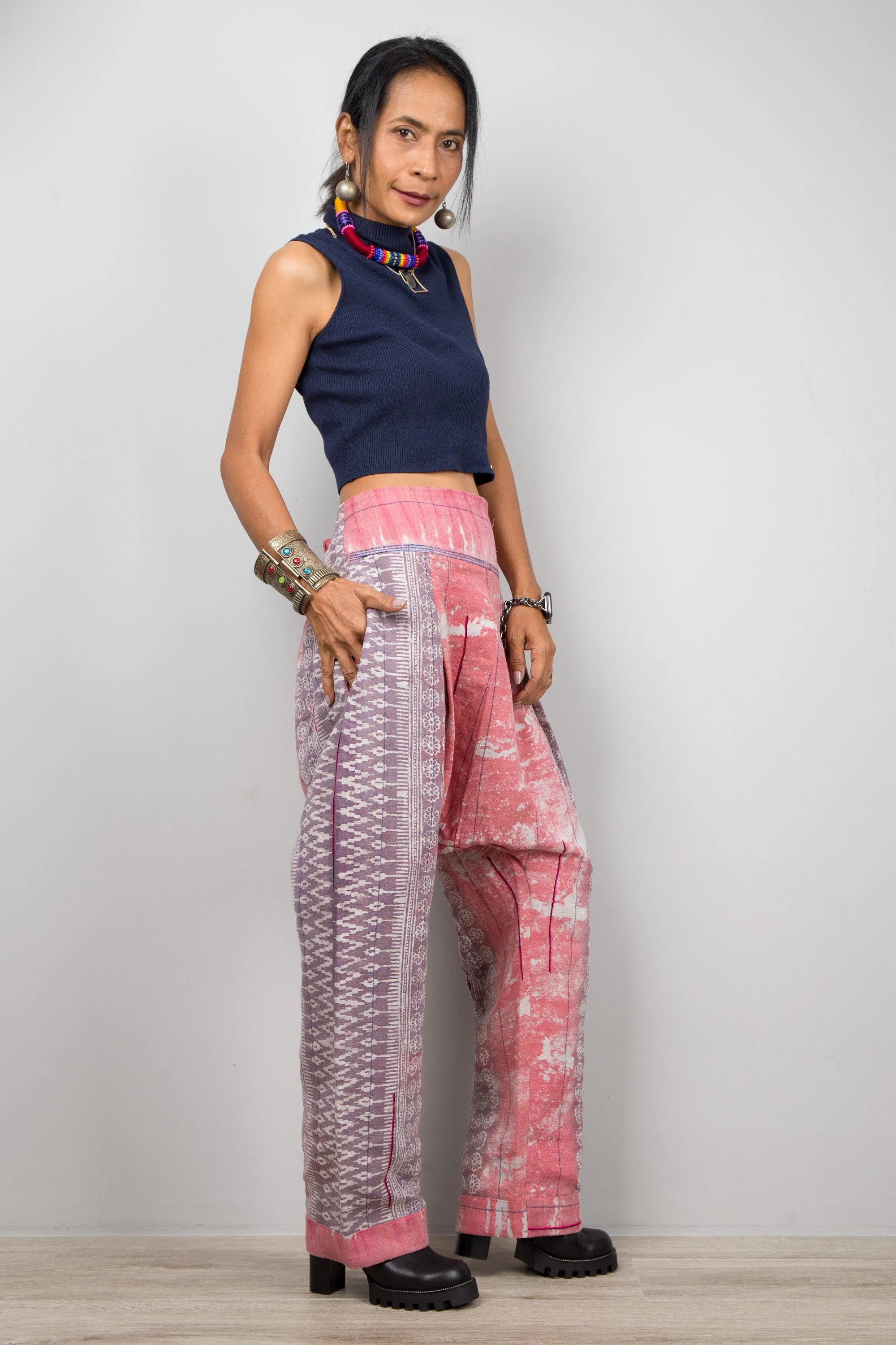 Batik harem pants