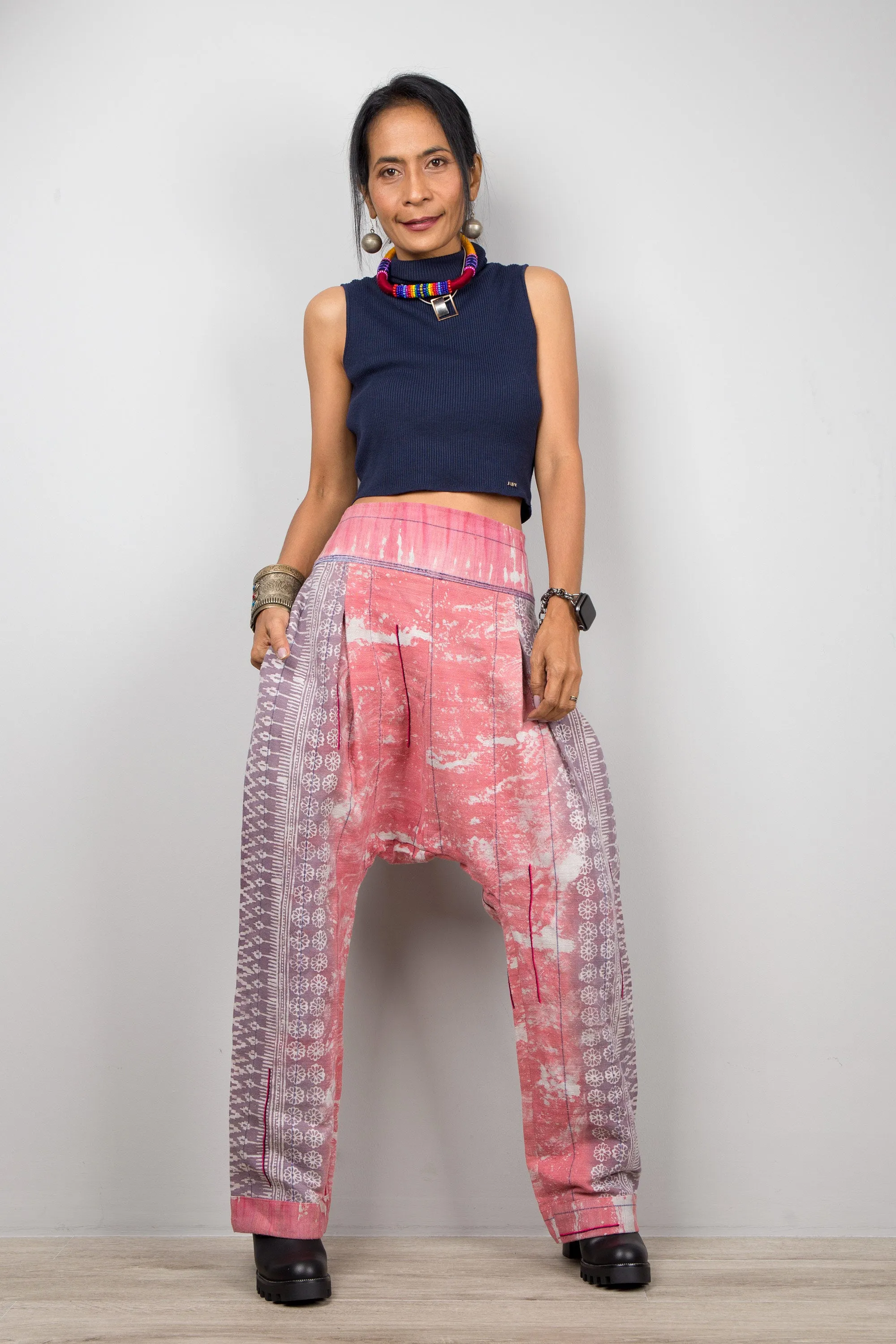 Batik harem pants
