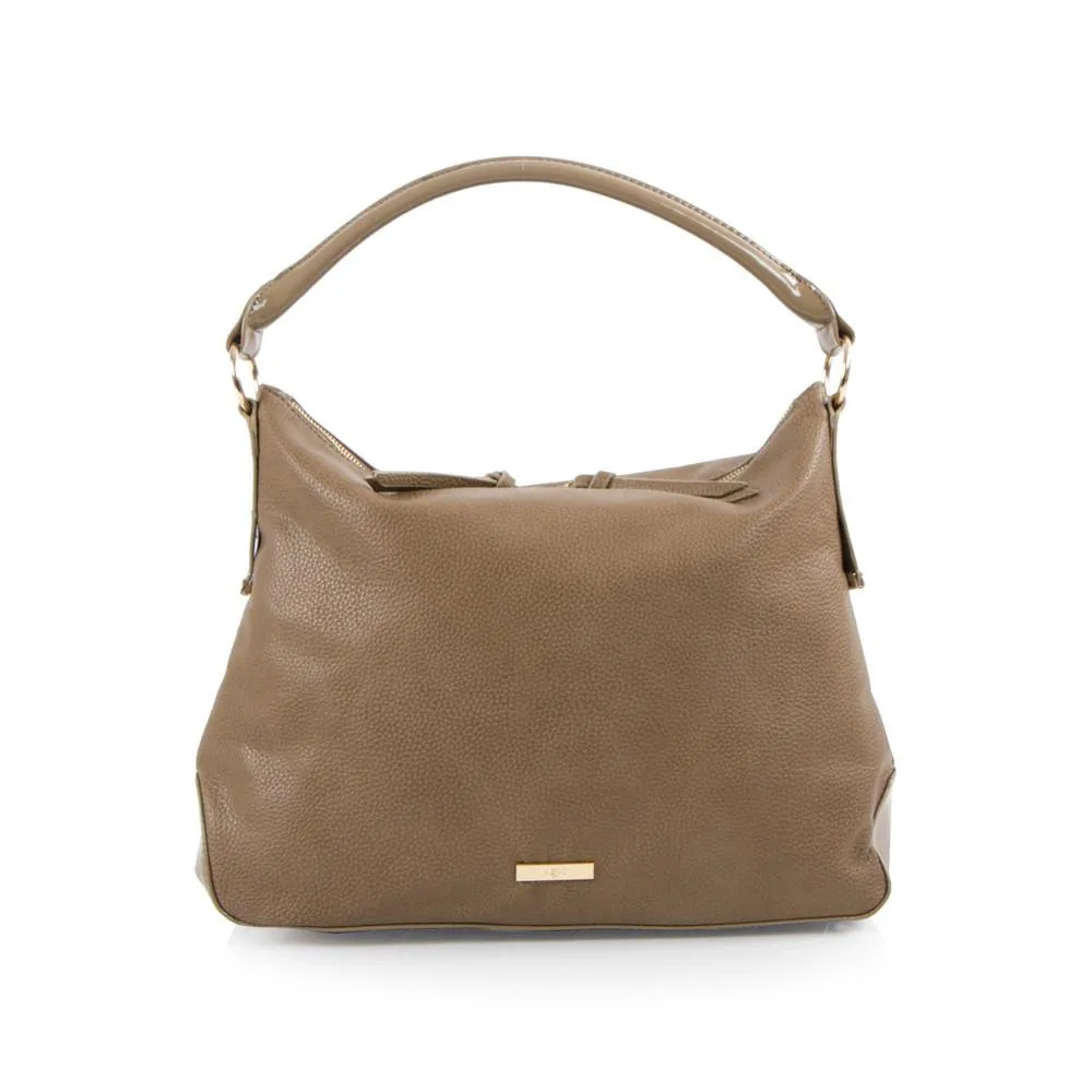 Bliss Hobo Bag - Taupe