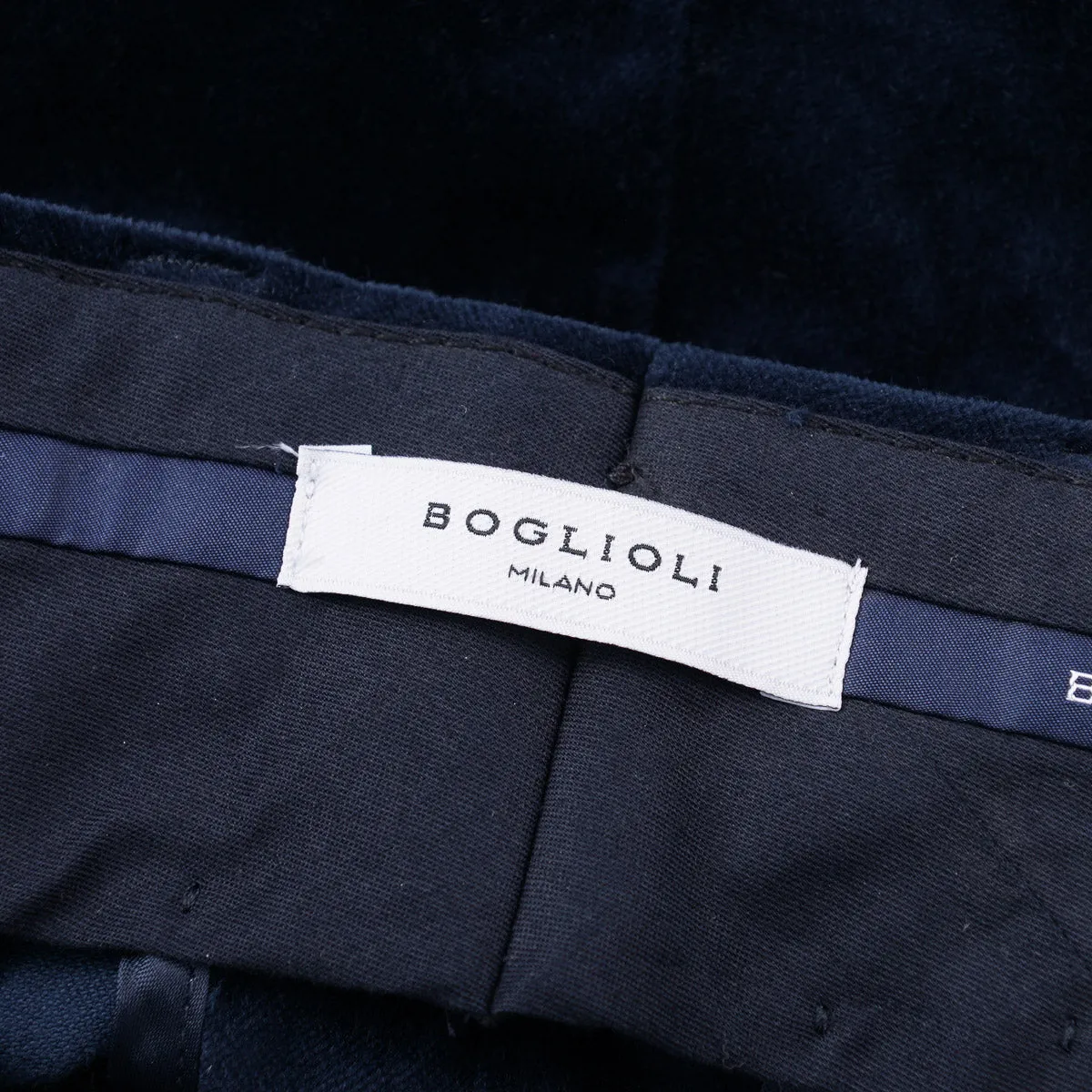 Boglioli Brushed Velvet Cotton Pants