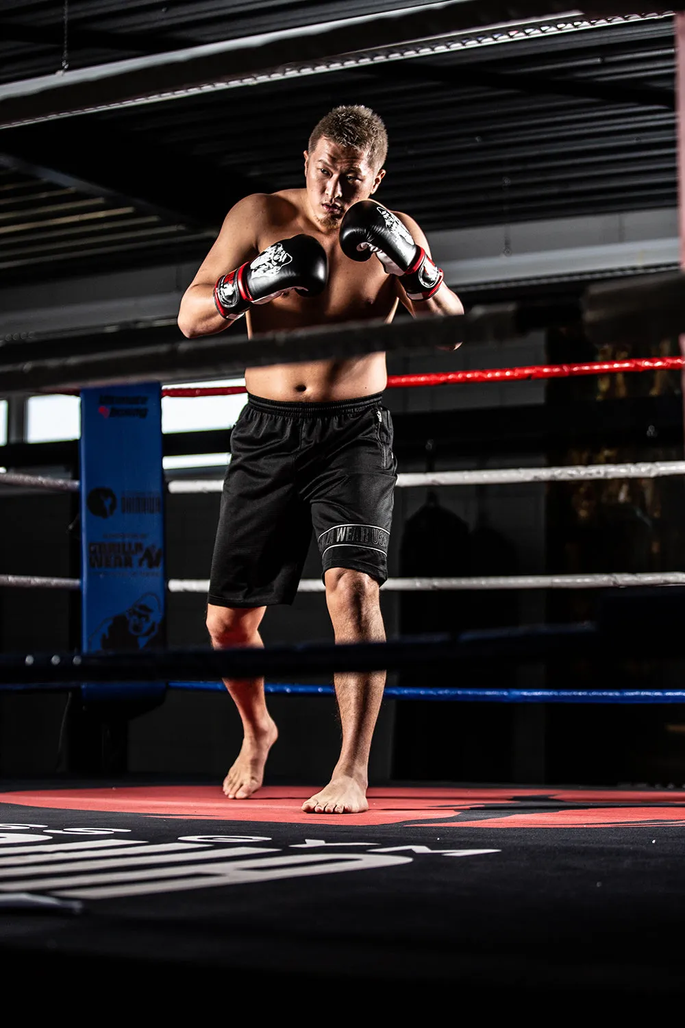 Branson Shorts - Black/Red