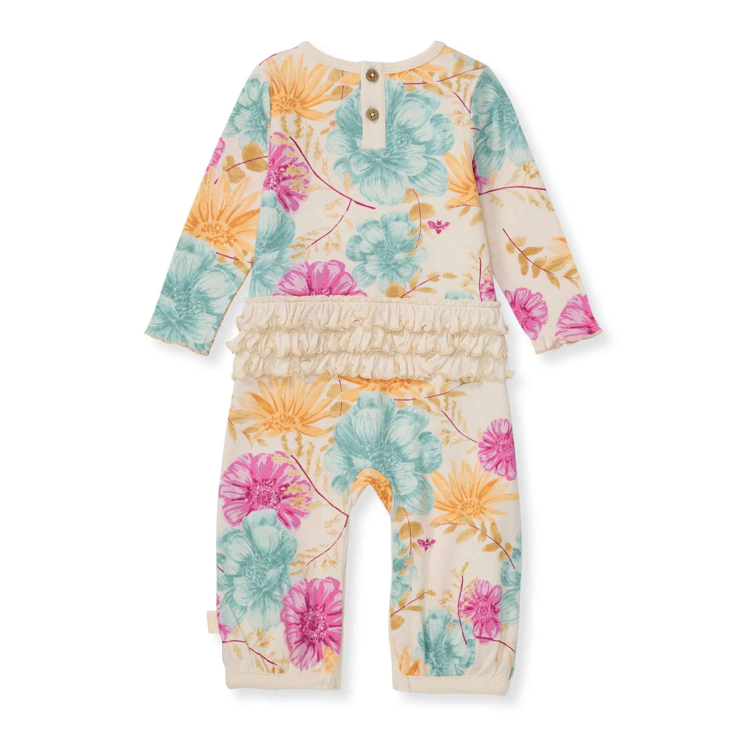 Burt's Bees Organic Baby Mountain Floral Jumpsuit