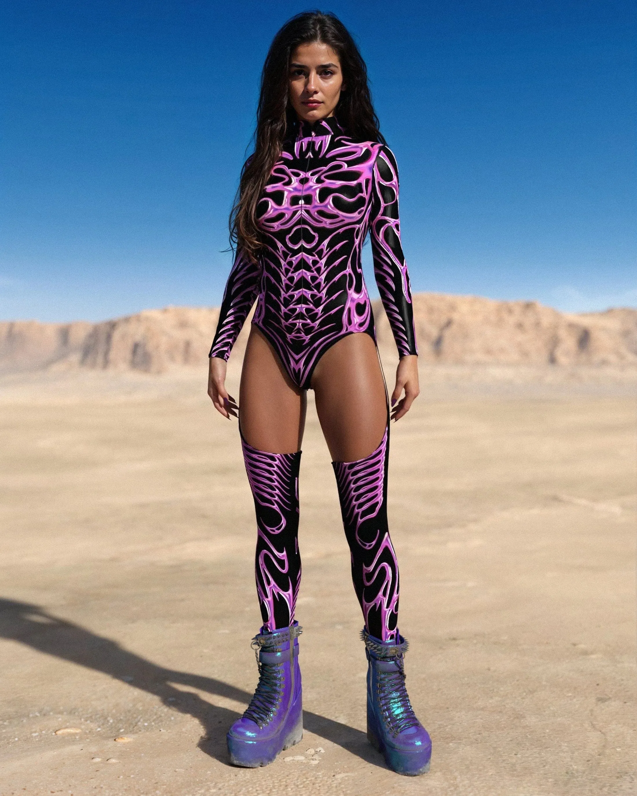 Candy Catz Candy Surge Chaps Jumpsuit