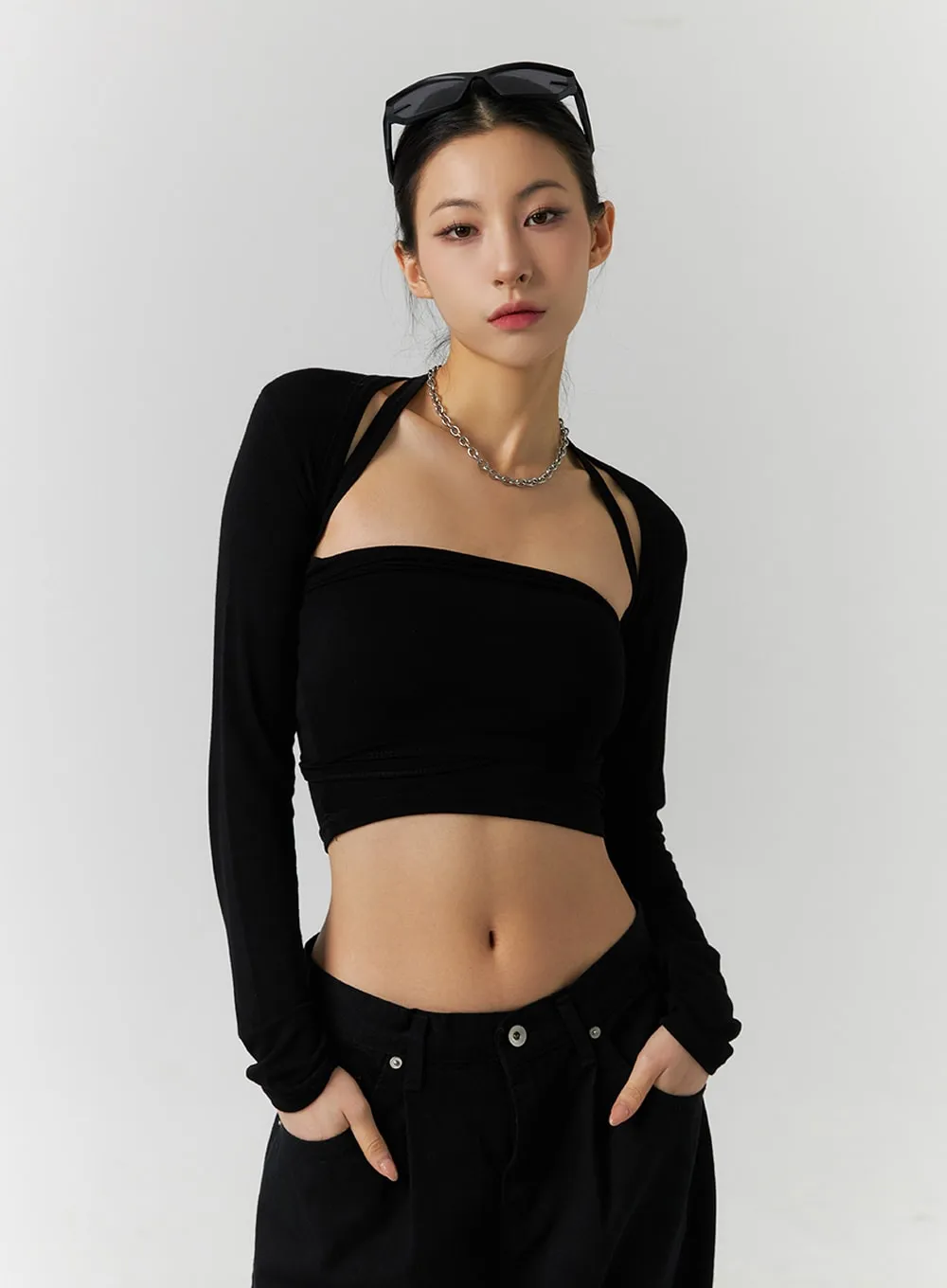 Cardigan with Cami Set ID305