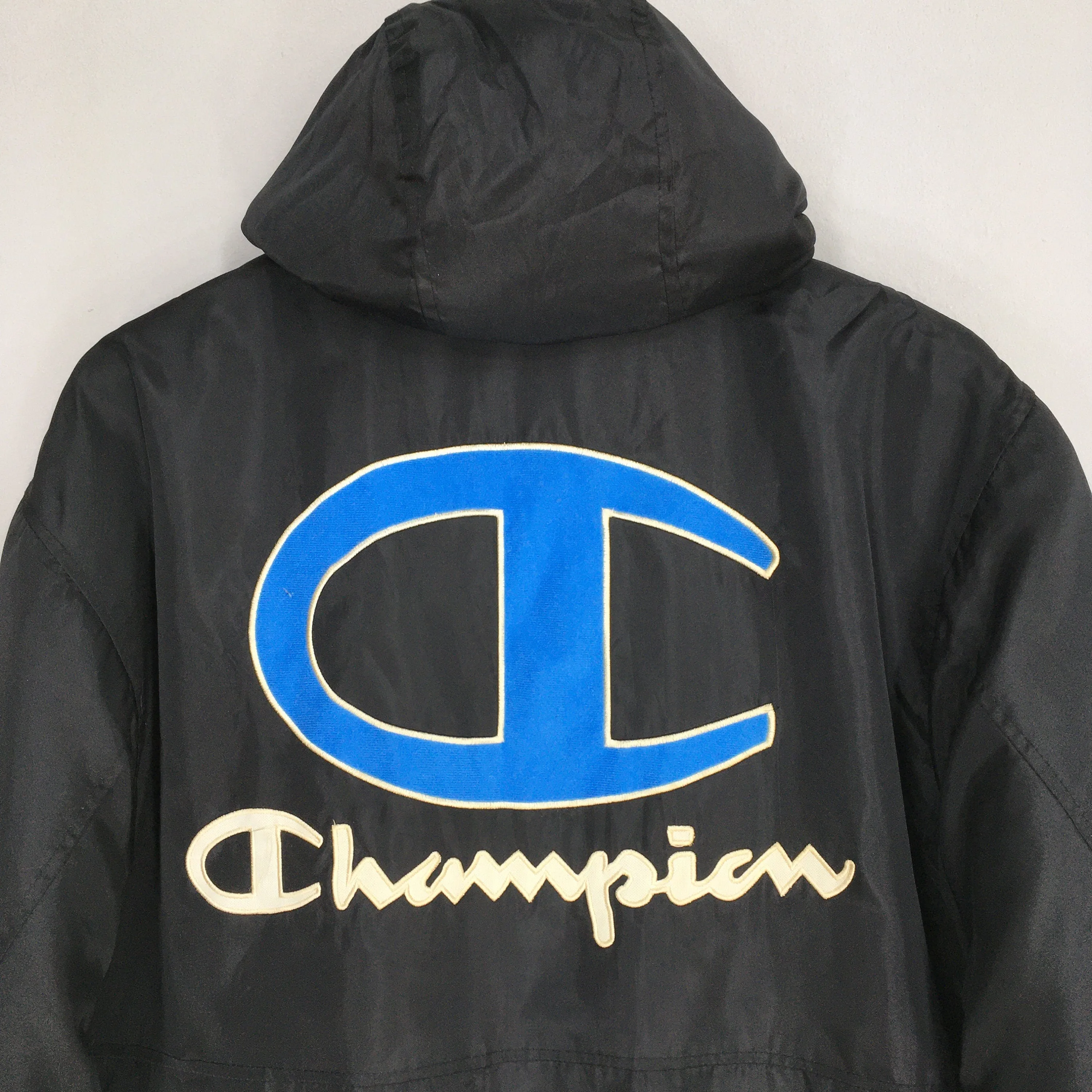 Champion Sherpa Parka Hoodie Jacket Medium
