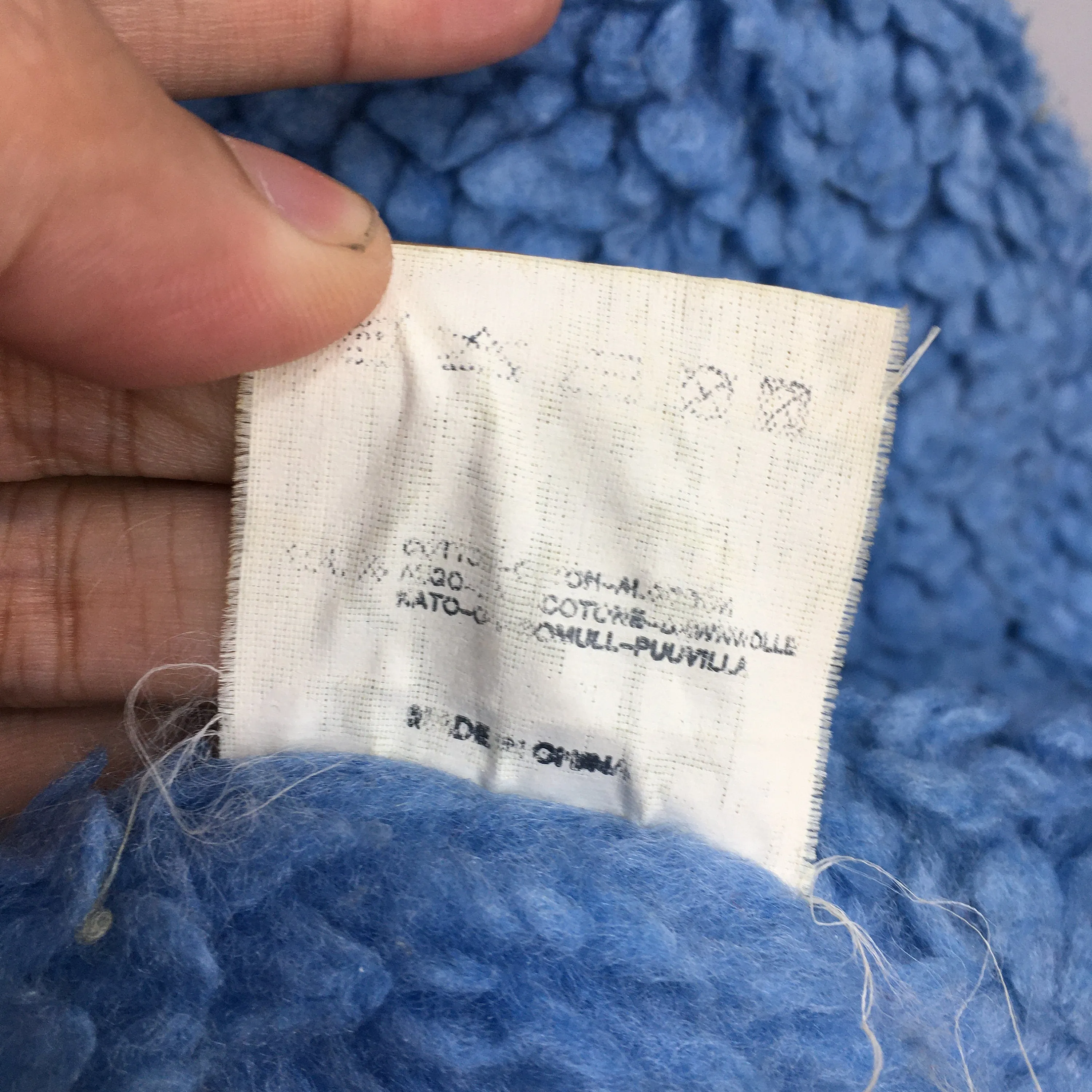 Champion Sherpa Parka Hoodie Jacket Medium