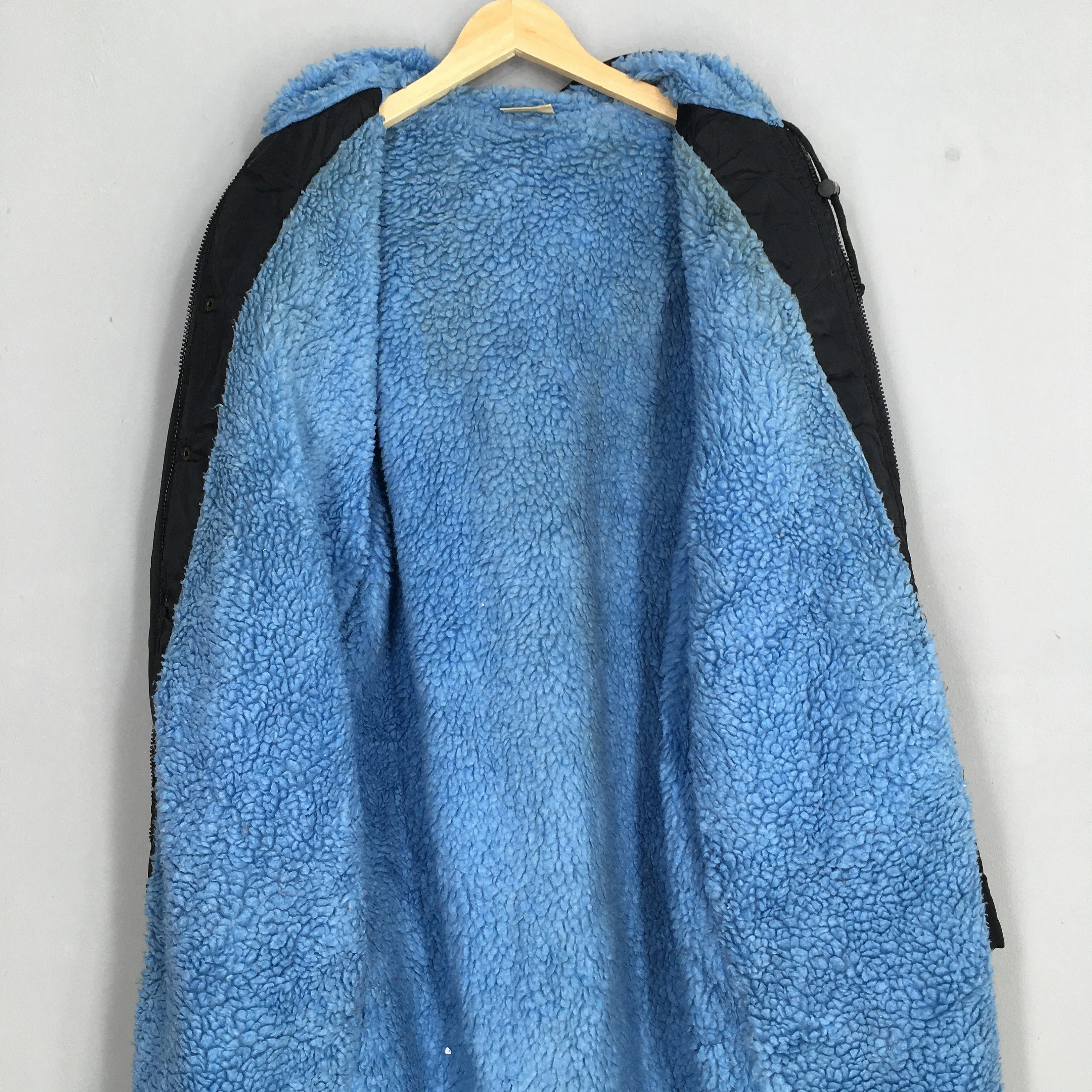Champion Sherpa Parka Hoodie Jacket Medium