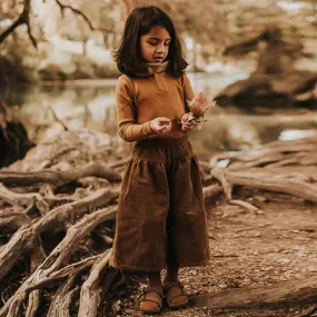 Children's Vintage Corduroy Culotte Pants