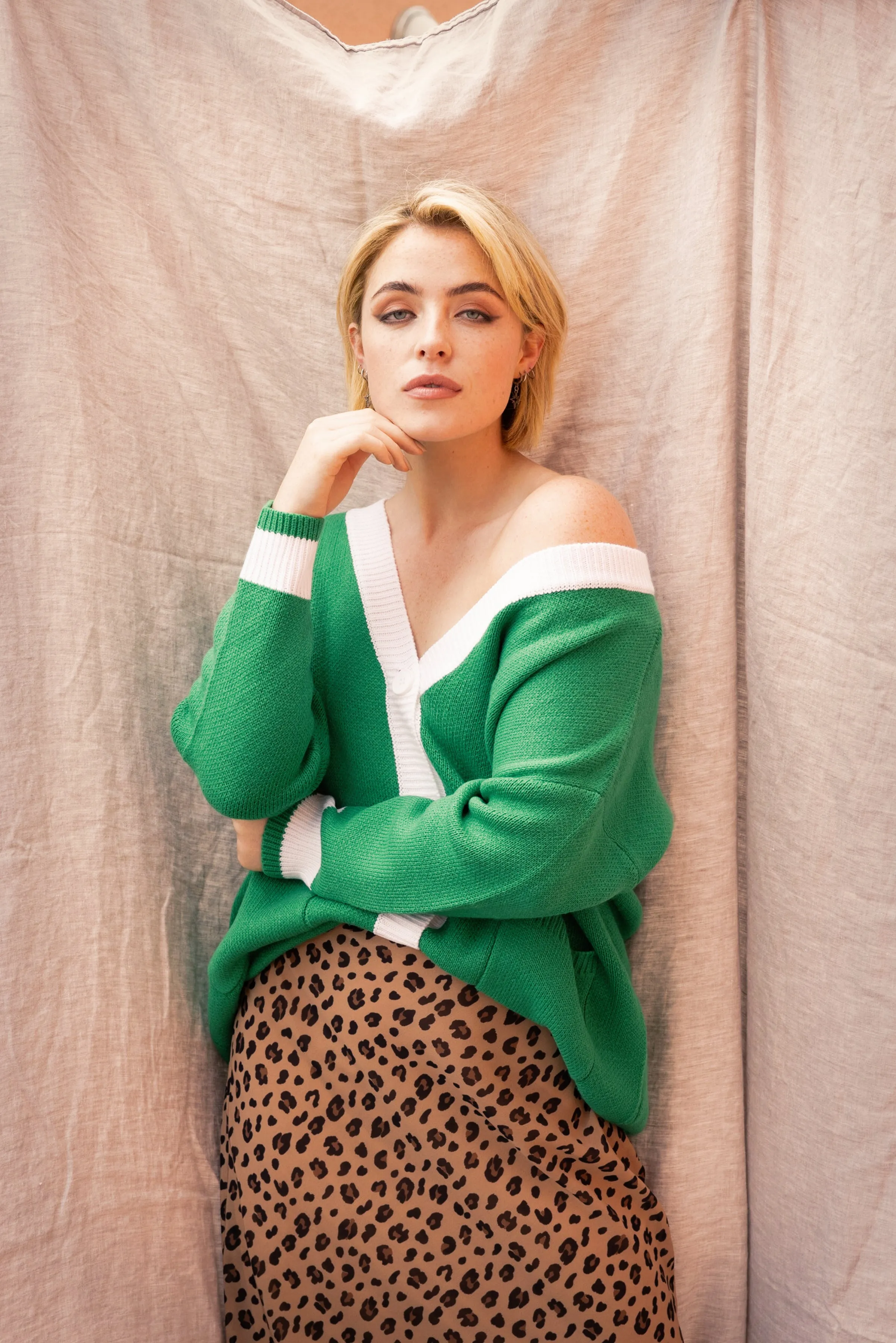 Coco Cardigan (Green)